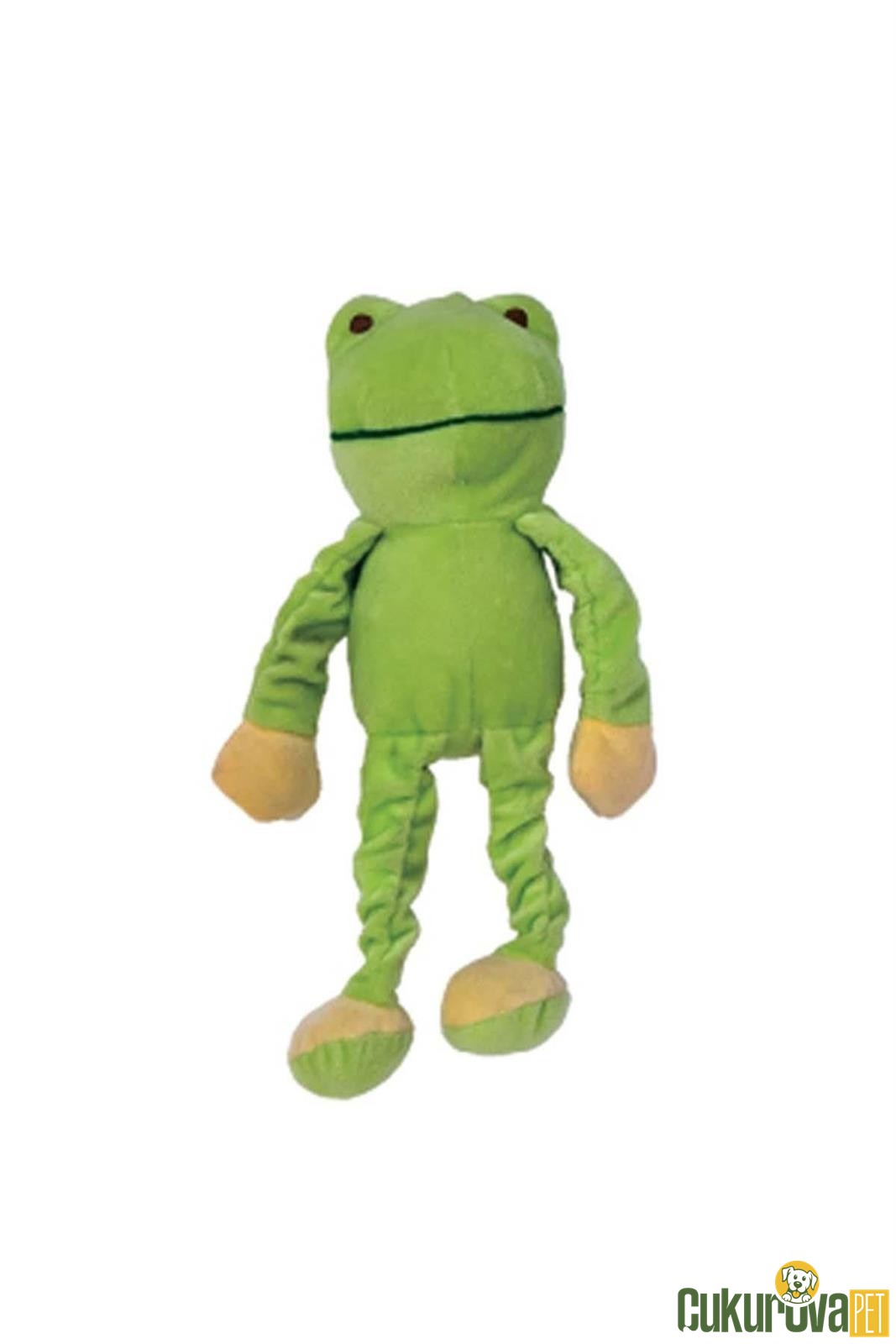 Eastland Öten Peluş Kurbağa Köpek Oyuncağı 26.5 Cm