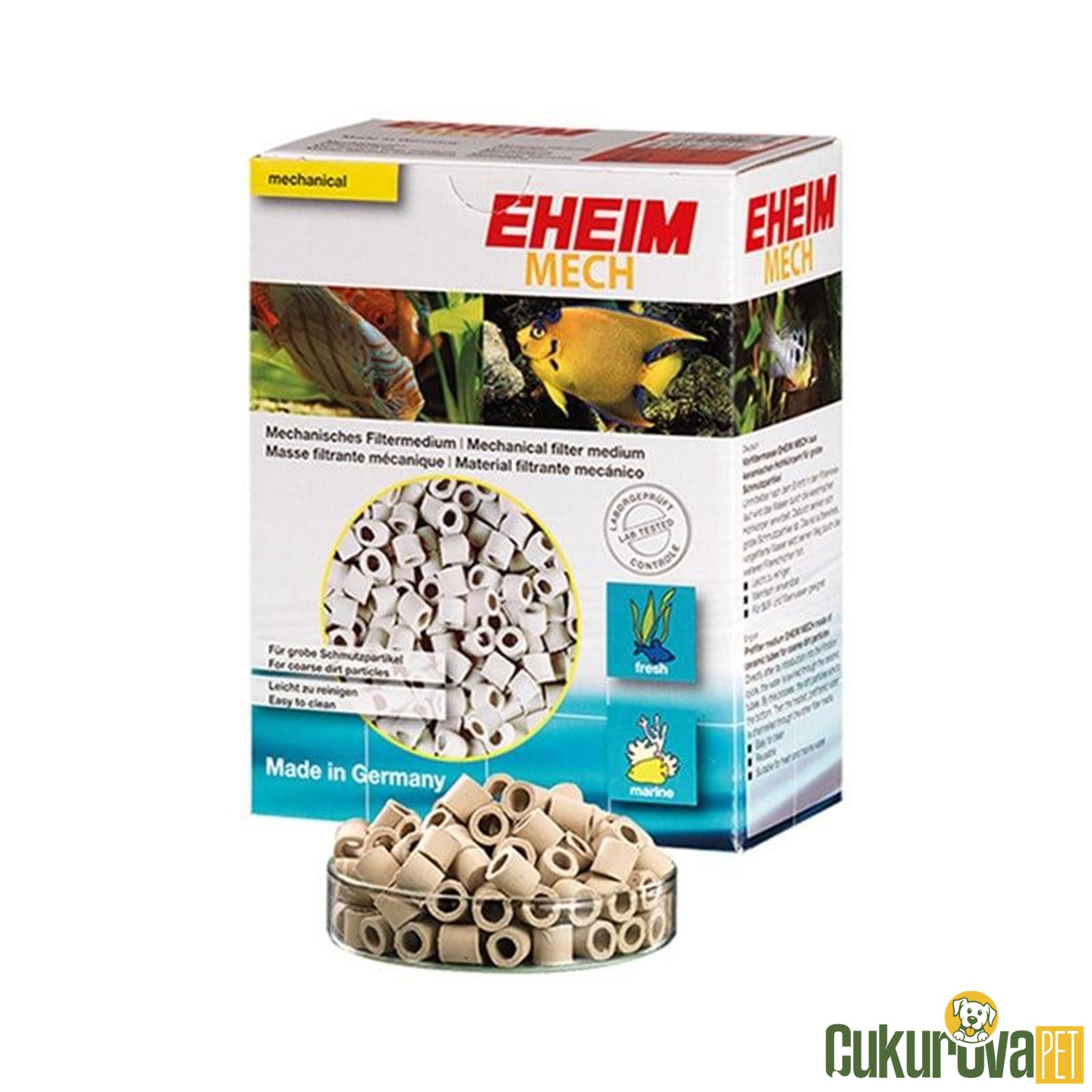 Eheim Mach 1 L 840 Gr Bi̇yoloji̇k Fi̇ltre Malzemesi̇