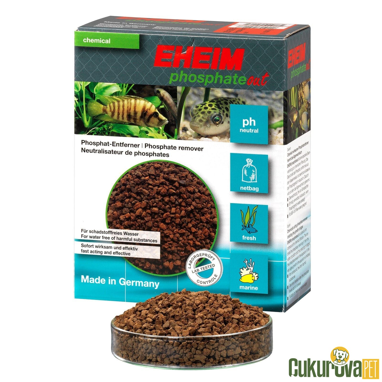 Eheim Phosphate Out Yosun Gi̇deri̇ci̇ Fi̇ltre Malzemesi̇ 1 L