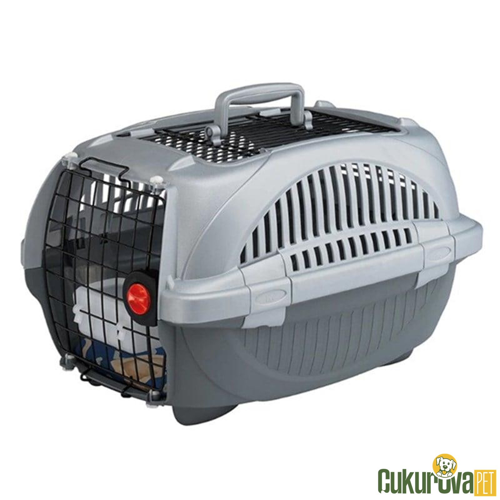 Ferplast Atlas Deluxe Open 20 Kedi̇ & Köpek Taşima Çantası 37.4 x 57.6 x 33 Cm