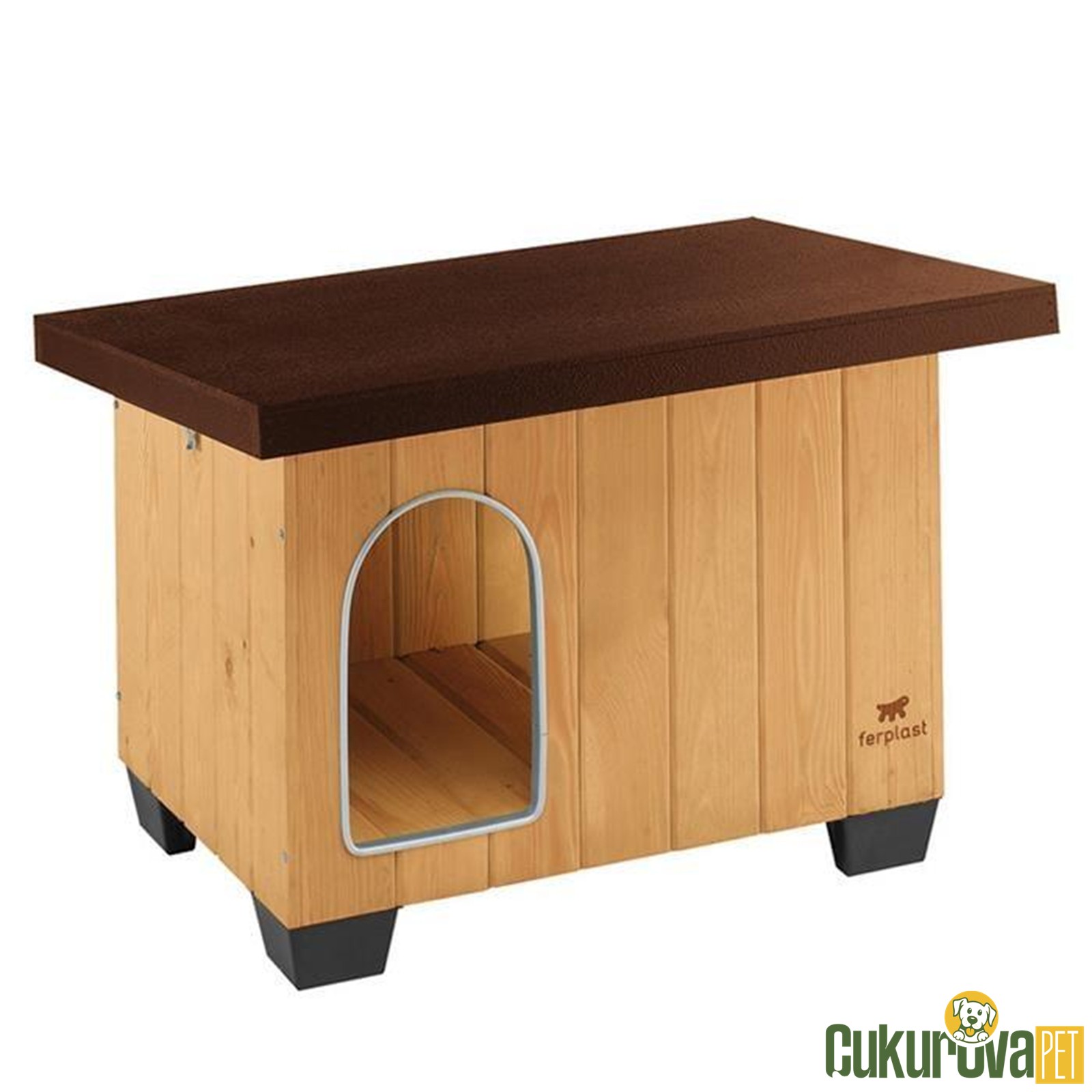 Ferplast Baita 60 Köpek Kulübesi̇ S - 67 x 53 x 55.5 Cm