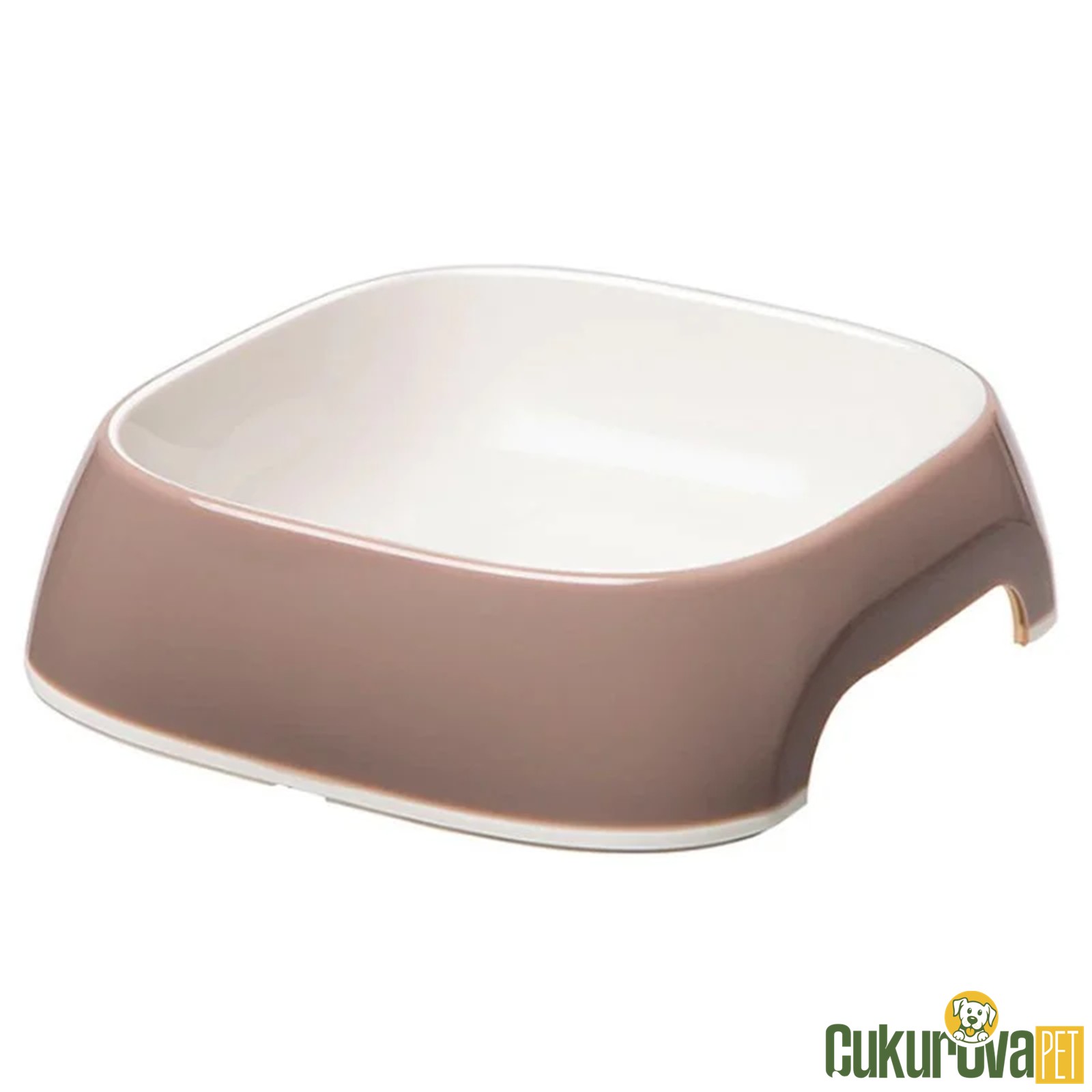 Ferplast Glam Açık Kahverengi̇ Mama Ve Su Kabı - 750 Ml