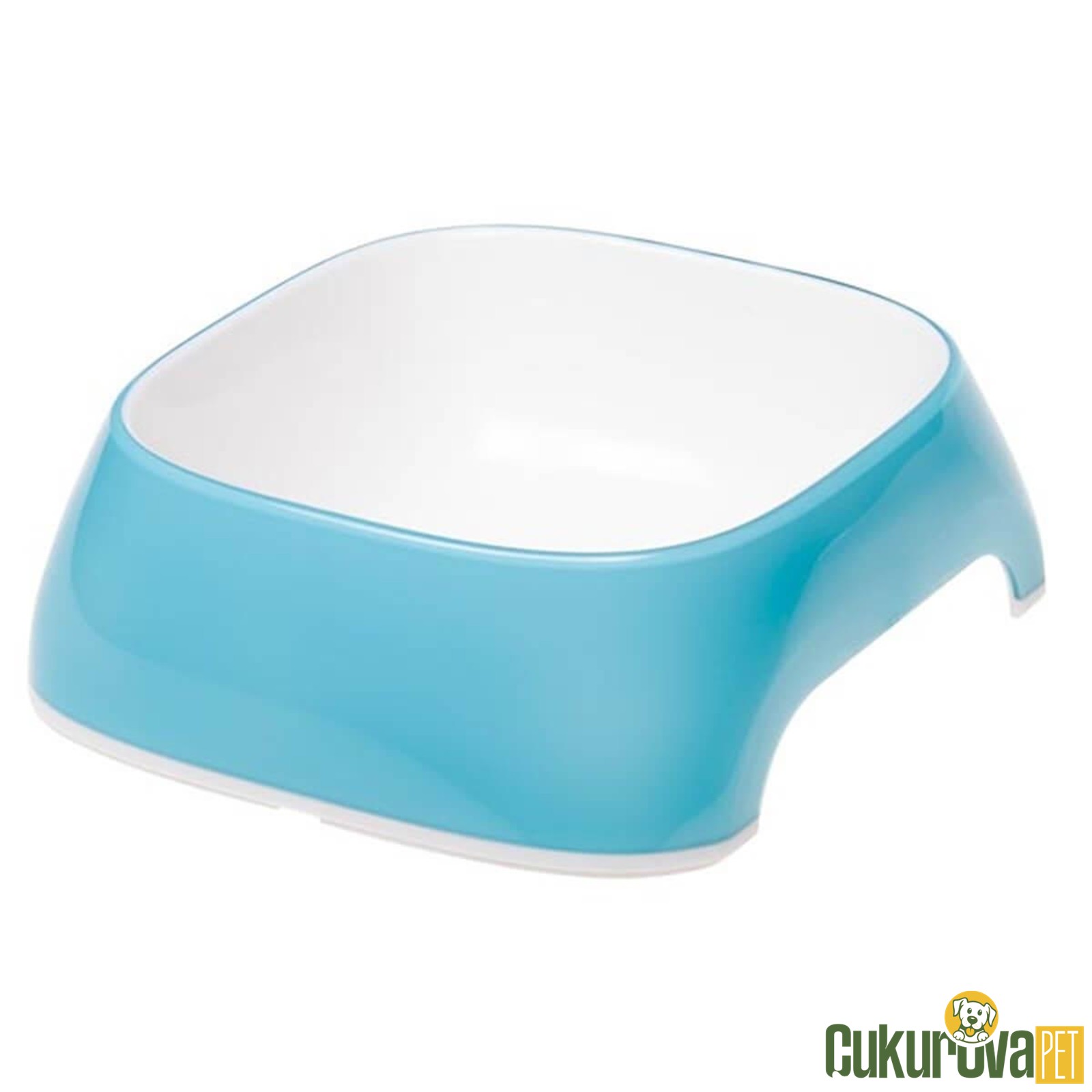 Ferplast Glam Melamin Mama Kabı Mavi̇ - L - 1.2 L