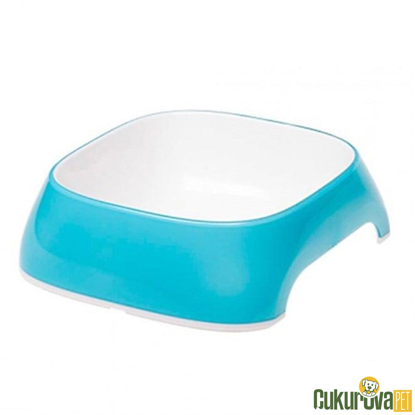 Ferplast Glam Melamin Mama Ve Su Kabı Xs - Mavi̇ - 0.2 L
