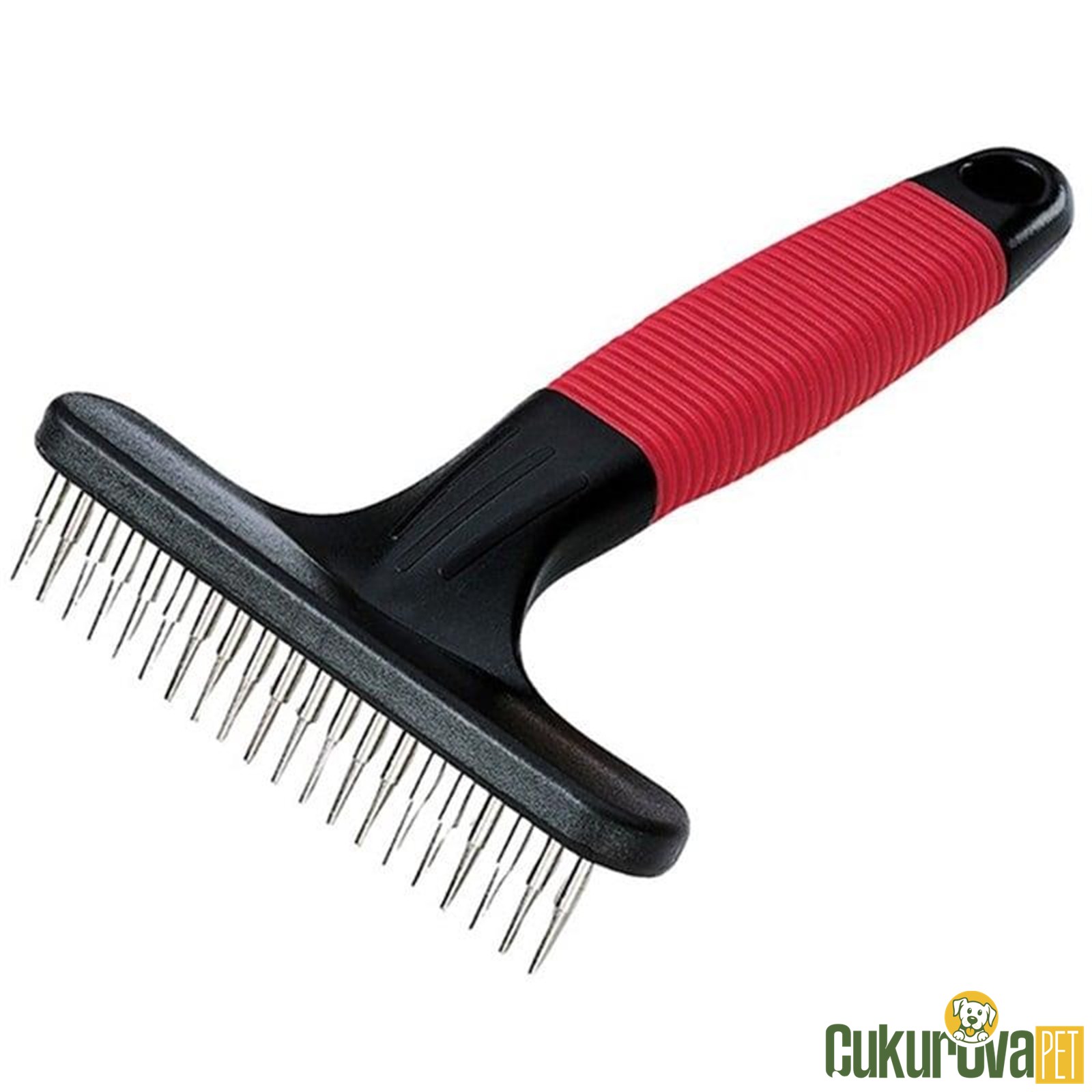 Ferplast Gro Döner Di̇şli̇ Tırmık Köpek Tüy Tarağı 15.5 Cm x 11 Cm x 3.3 H