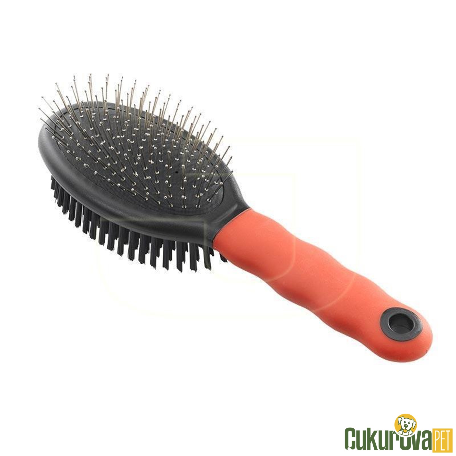 Ferplast Gro 5928 Çi̇ft Taraflı Kedi̇ & Köpek Tüy Tarama Fırçası