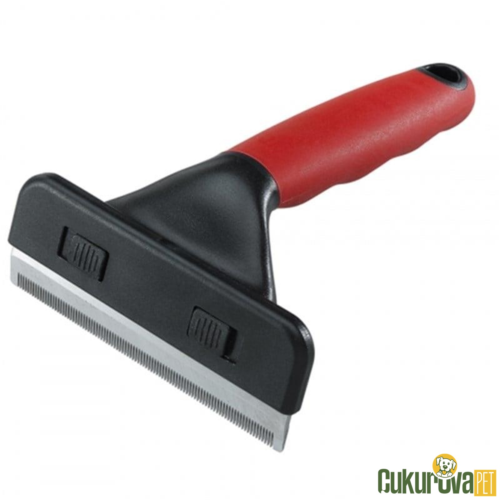 Ferplast Gro Plastik Saplı Kedi Ve Köpek Tarağı 15 x 10 CM