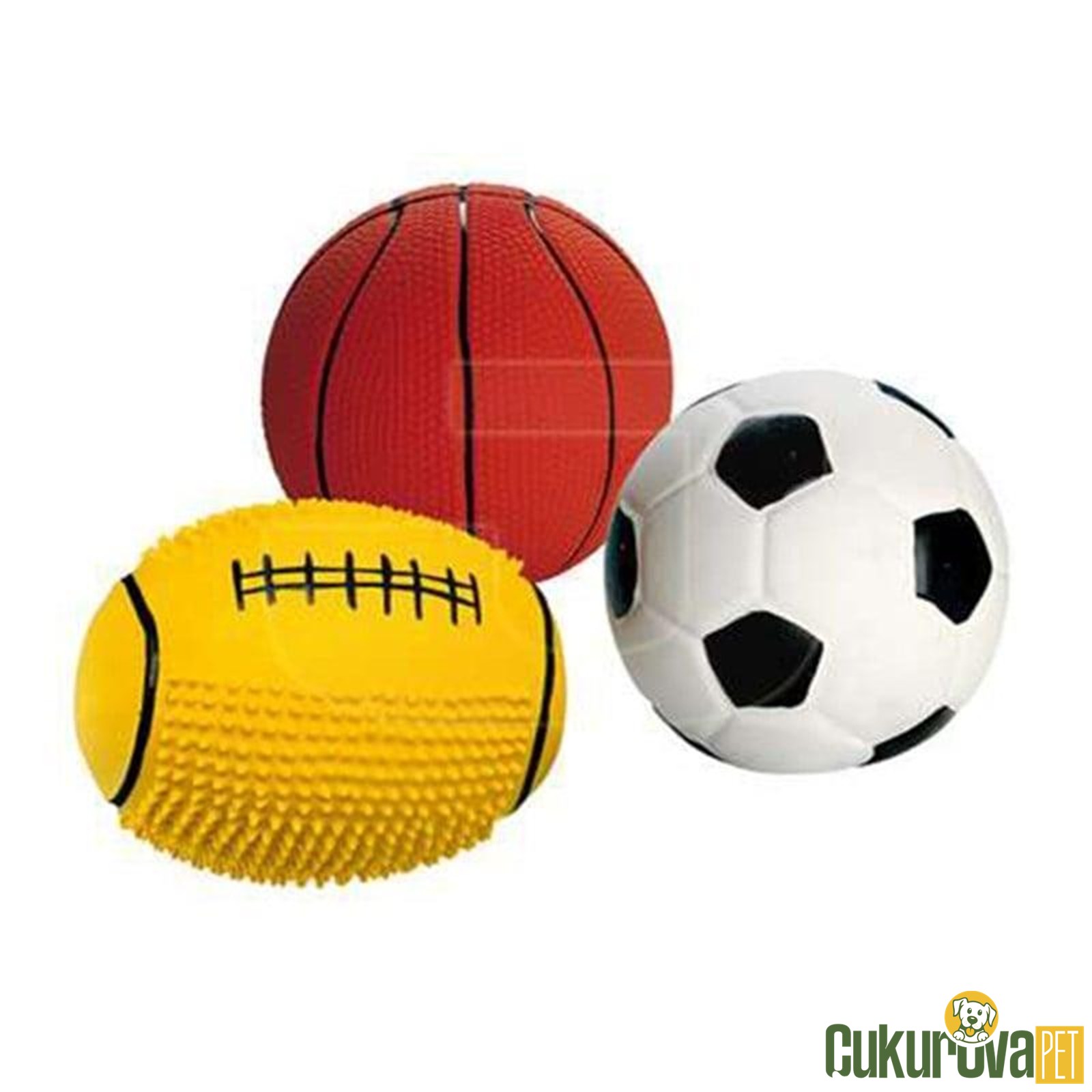 Ferplast Latex Top Köpek Oyuncağı 9.3 Cm