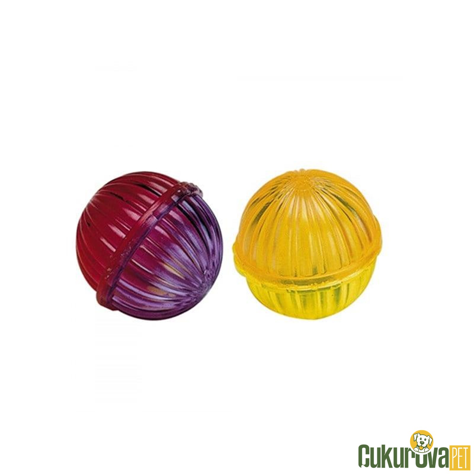 Ferplast Yarı Saydam Kedi̇ Top Oyuncağı