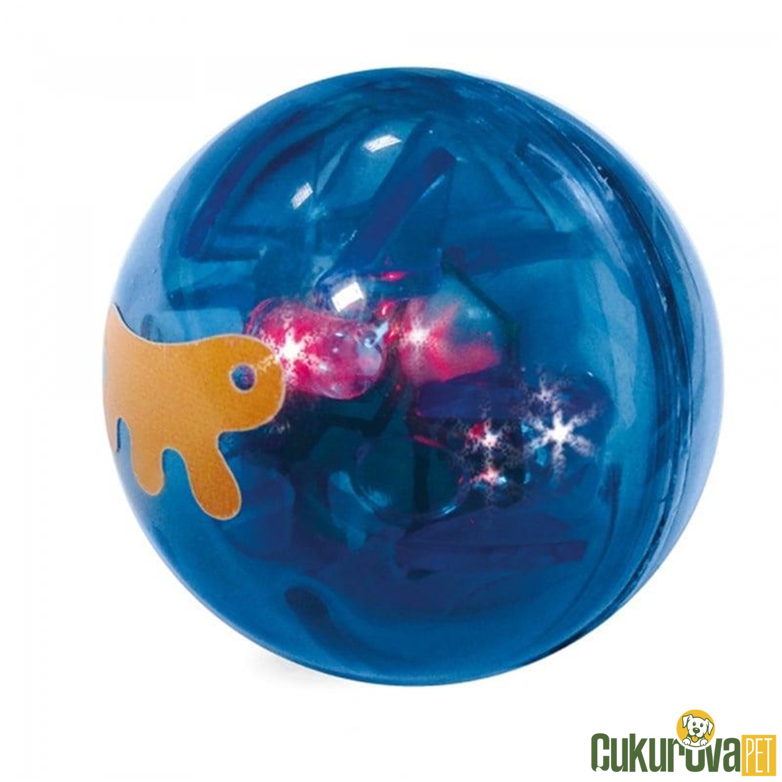 Ferplast Işıklı Top Kedi̇ Oyuncaği 2'li̇ - 4 Cm