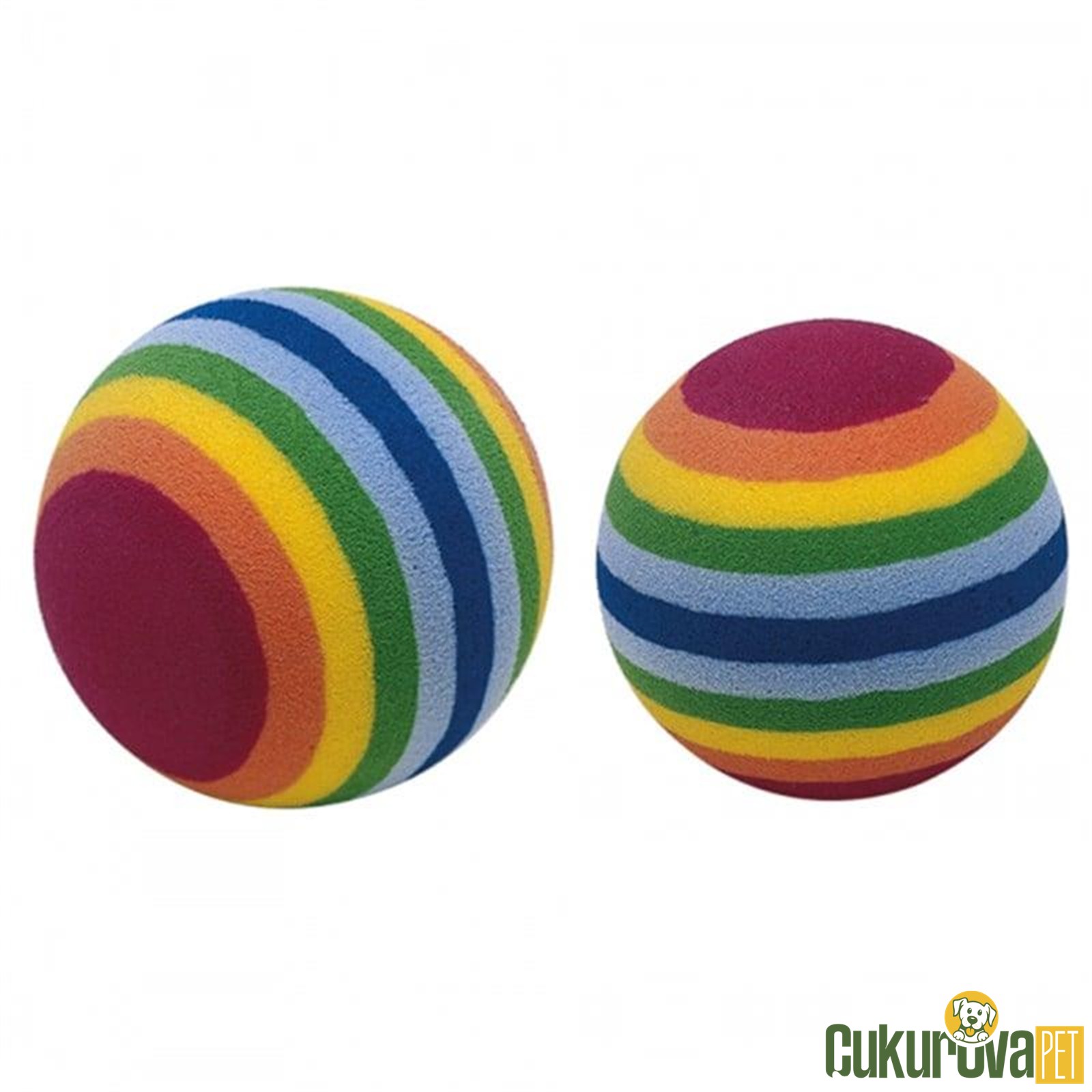 Ferplast Rainbow Ball Top Kedi̇ Oyuncağı