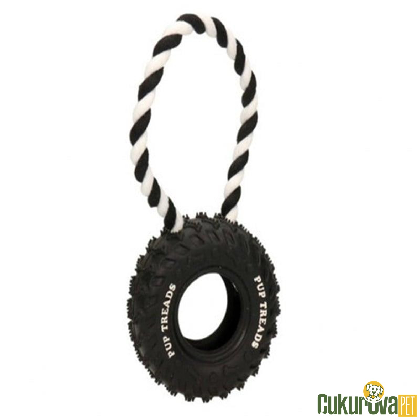 Ferplast Pamuk İpten Örgü Lasti̇k Di̇ş Köpek Oyuncağı