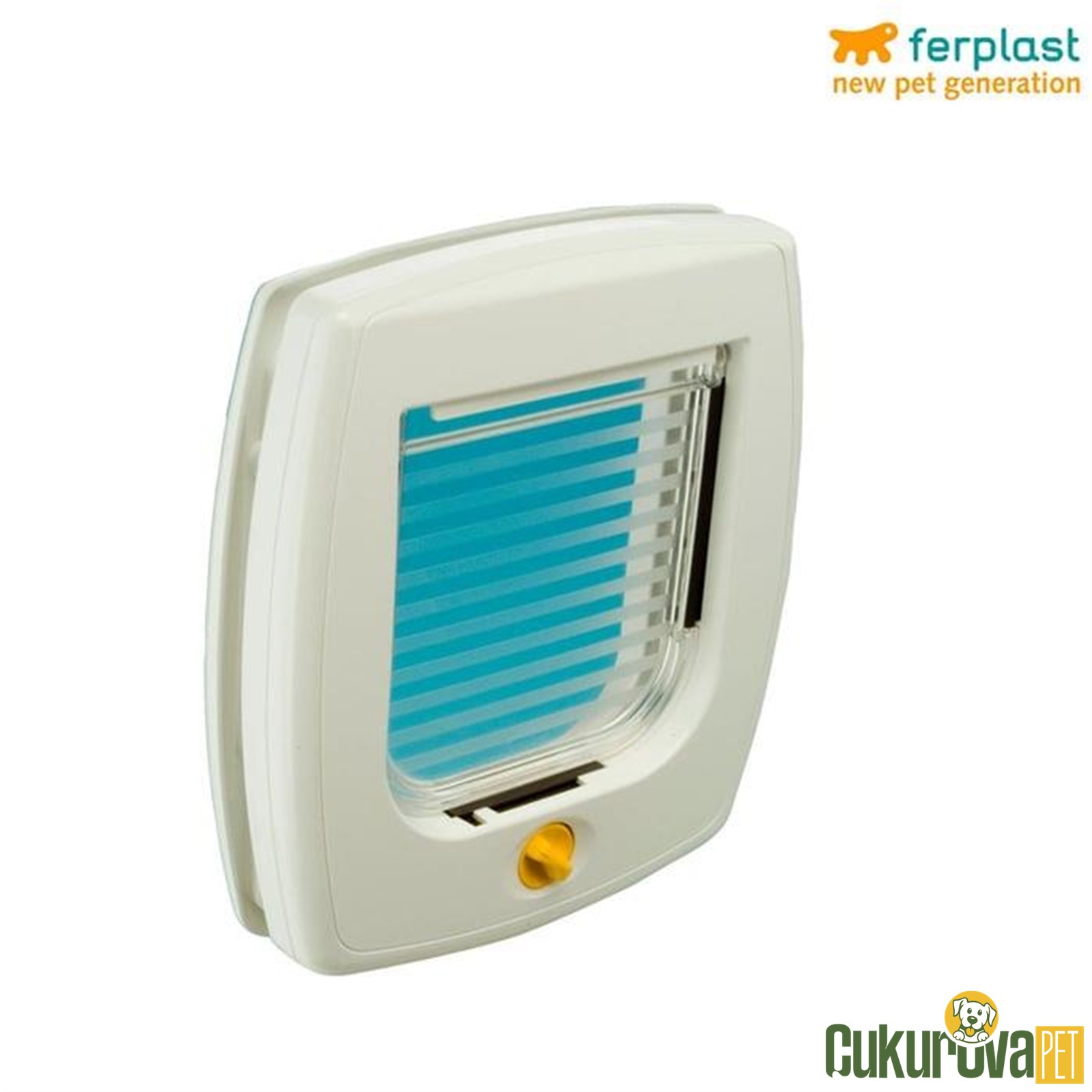 Ferplast Swing 3 Beyaz Beyaz Kedi̇ Kapısı 14.8 x 14.5 Cm