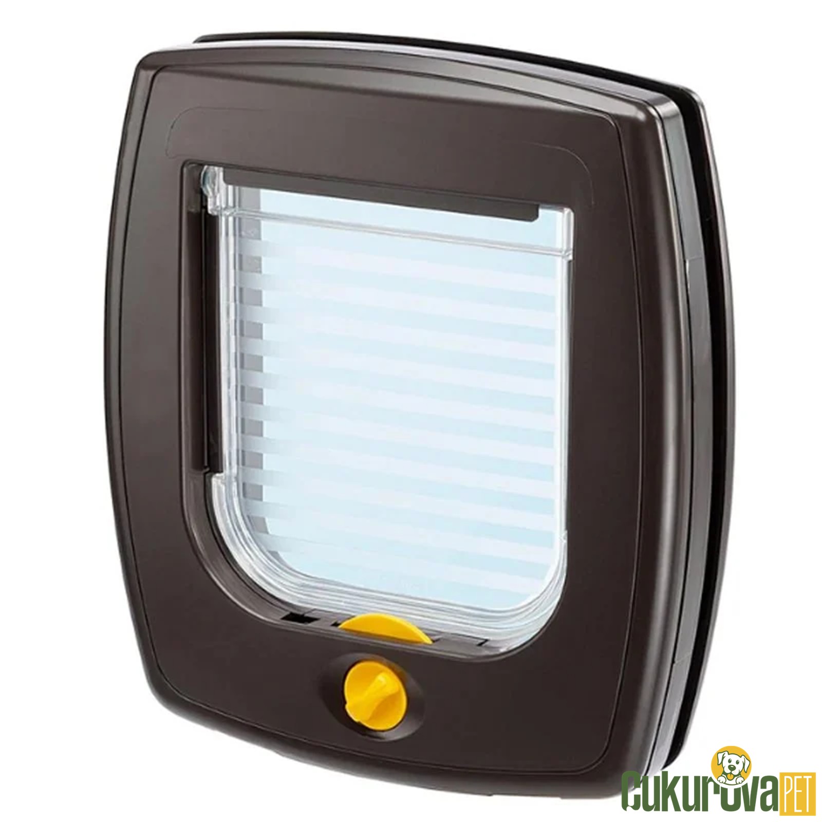 Ferplast Swing 3 Kahve Kedi̇ Kapısı 14.8 x 14.5 Cm