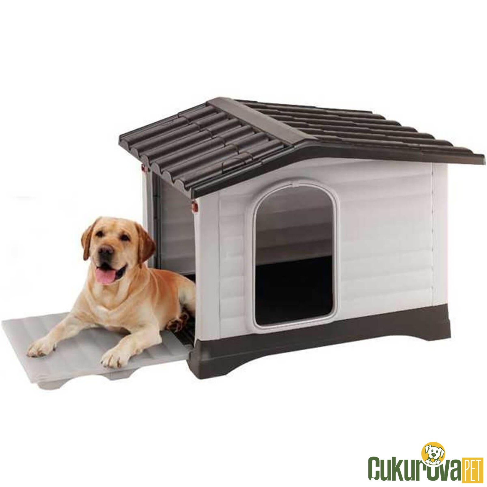 Ferplast Dog Vi̇lla 90 Plastik Köpek Kulübesi̇