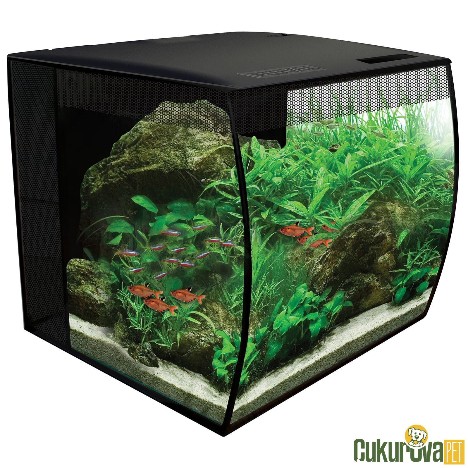 Fluval Flex Akvaryum Seti 34 L - Siyah