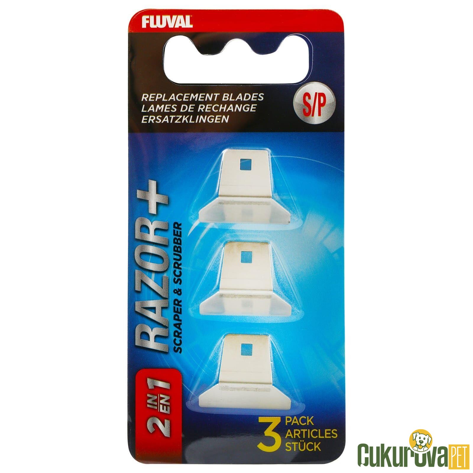 Fluval Razor Cam Temi̇zleyi̇ci̇ Yedek Bıçağı - S