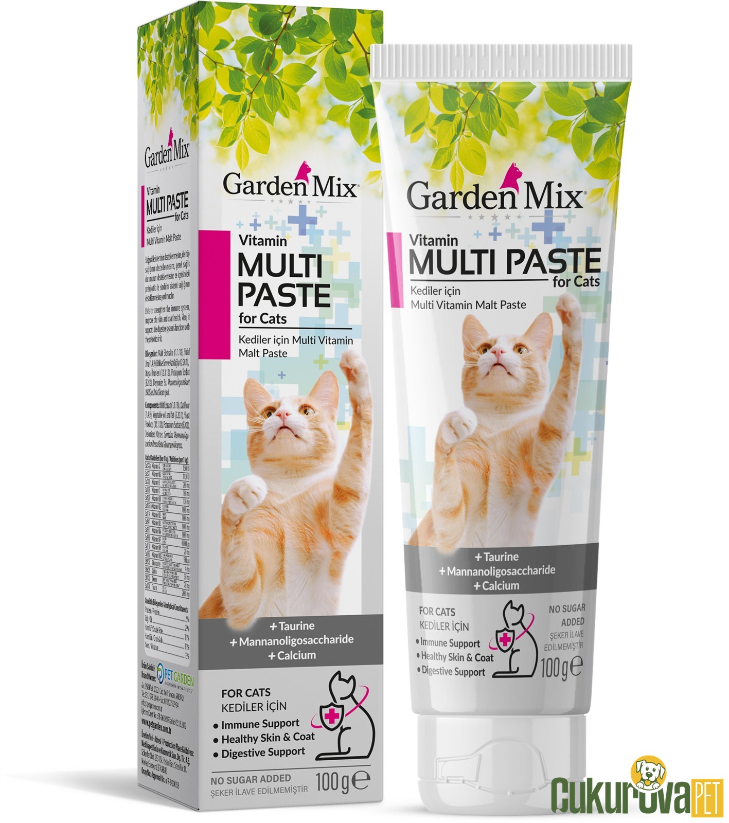 Gardenmix Kedi Multivitamin Macun - 100 Gr