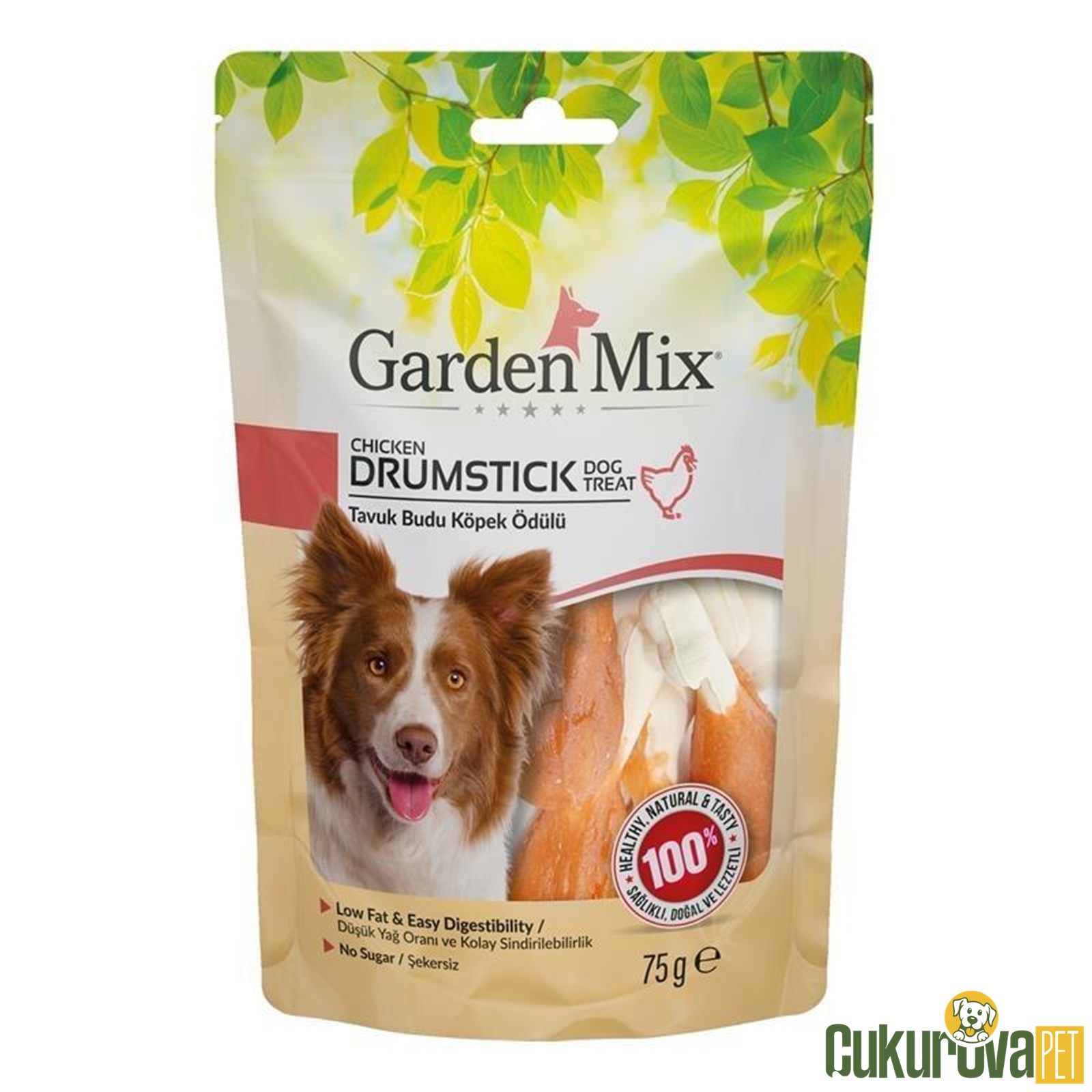 Gardenmix Tavuk Budu Köpek Ödül Maması 75 Gr