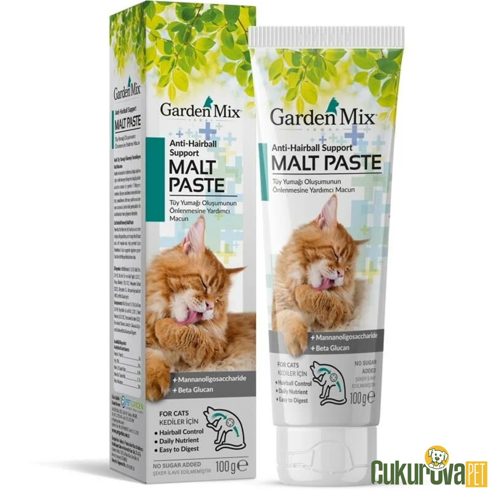 Gardenmix Anti Hairball Kedi Malt Macunu - 100 Gr