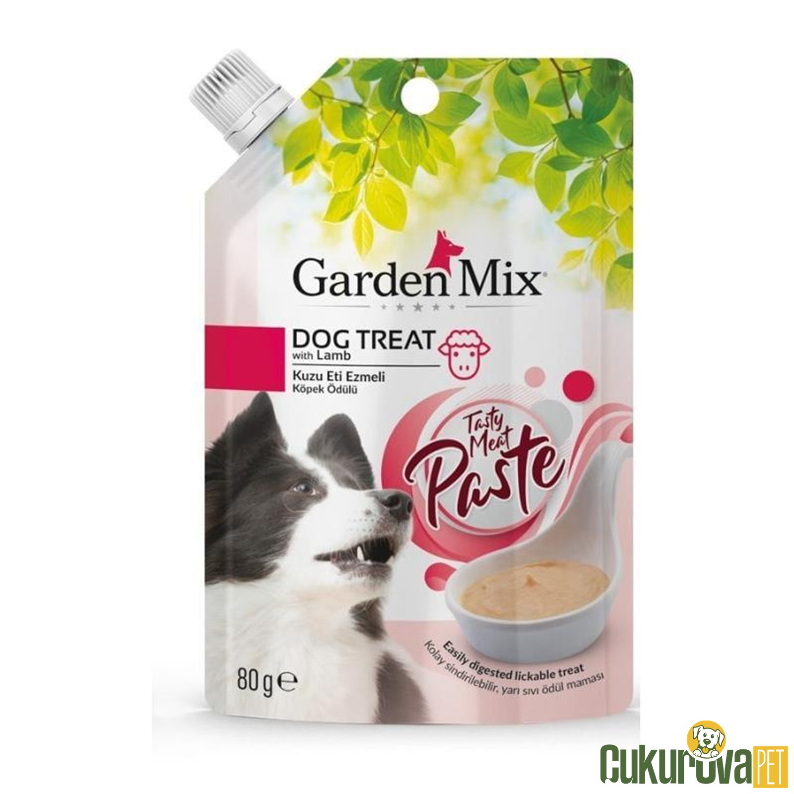 Gardenmix Dog Treat Kuzu Etli Yetişkin Köpek Yaş Maması 80 Gr