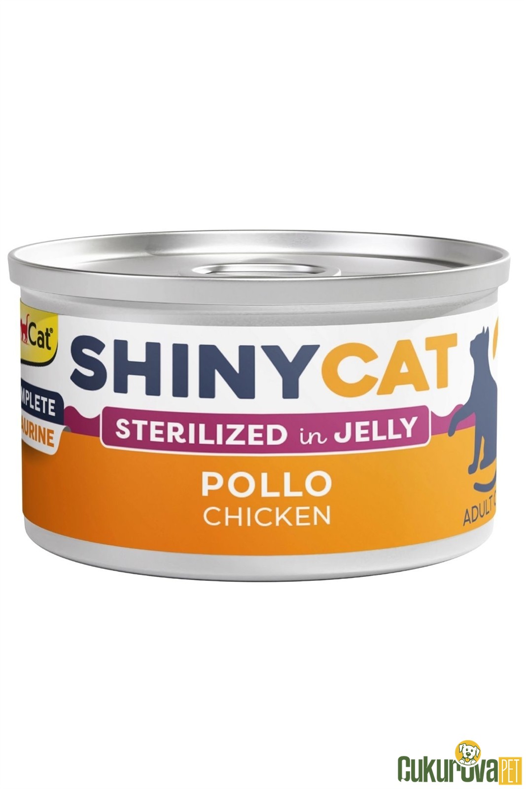 Gimcat Shinycat Jöle İçi̇nde Tavuklu Kısırlaştırılmış Kedi̇ Konservesi̇ 70 Gr