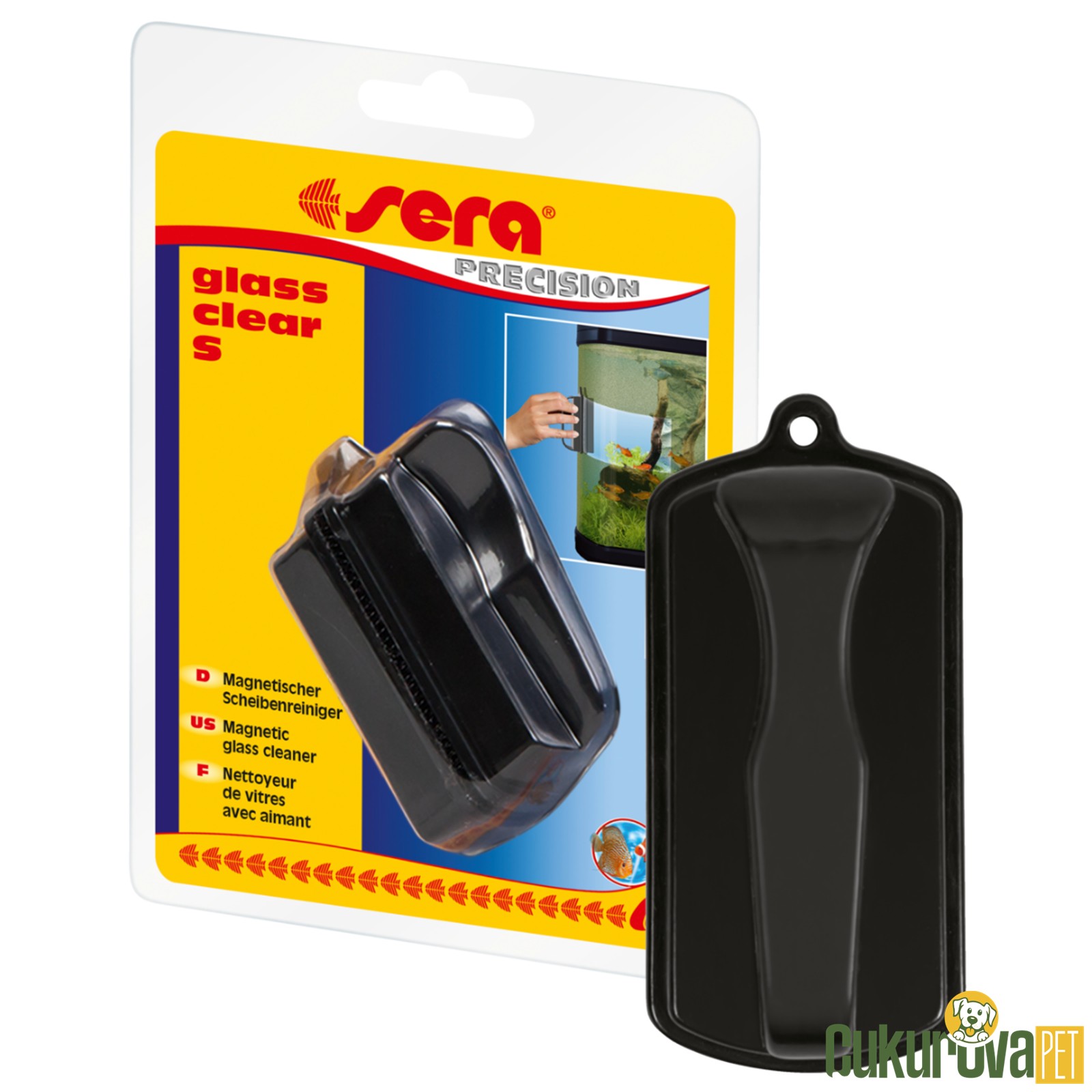 Sera Glass Clear Mıknatıslı Cam Temizleme S