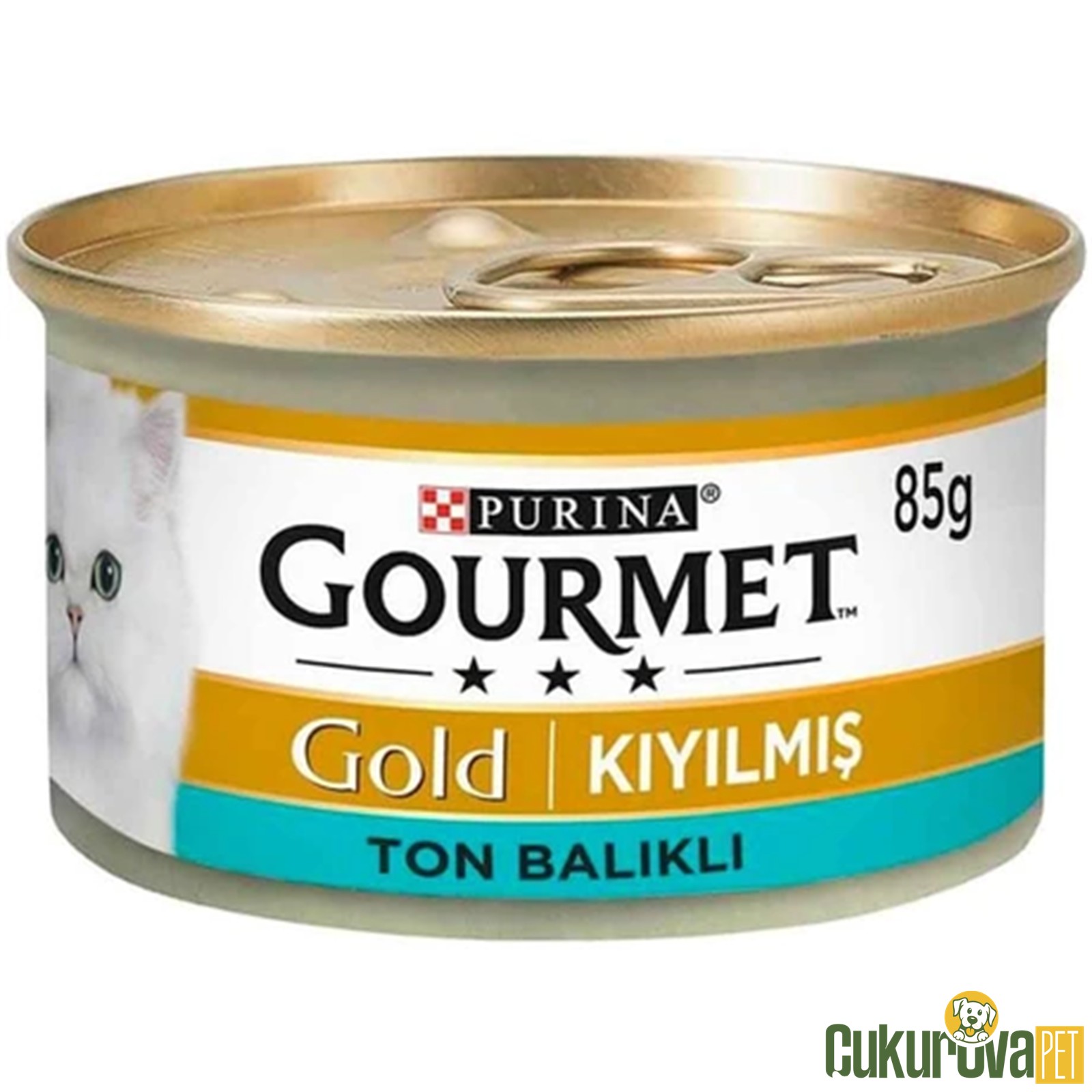 Gourmet Gold Kıyılmiş Ton Balıklı Kedi Konservesi 85 Gr