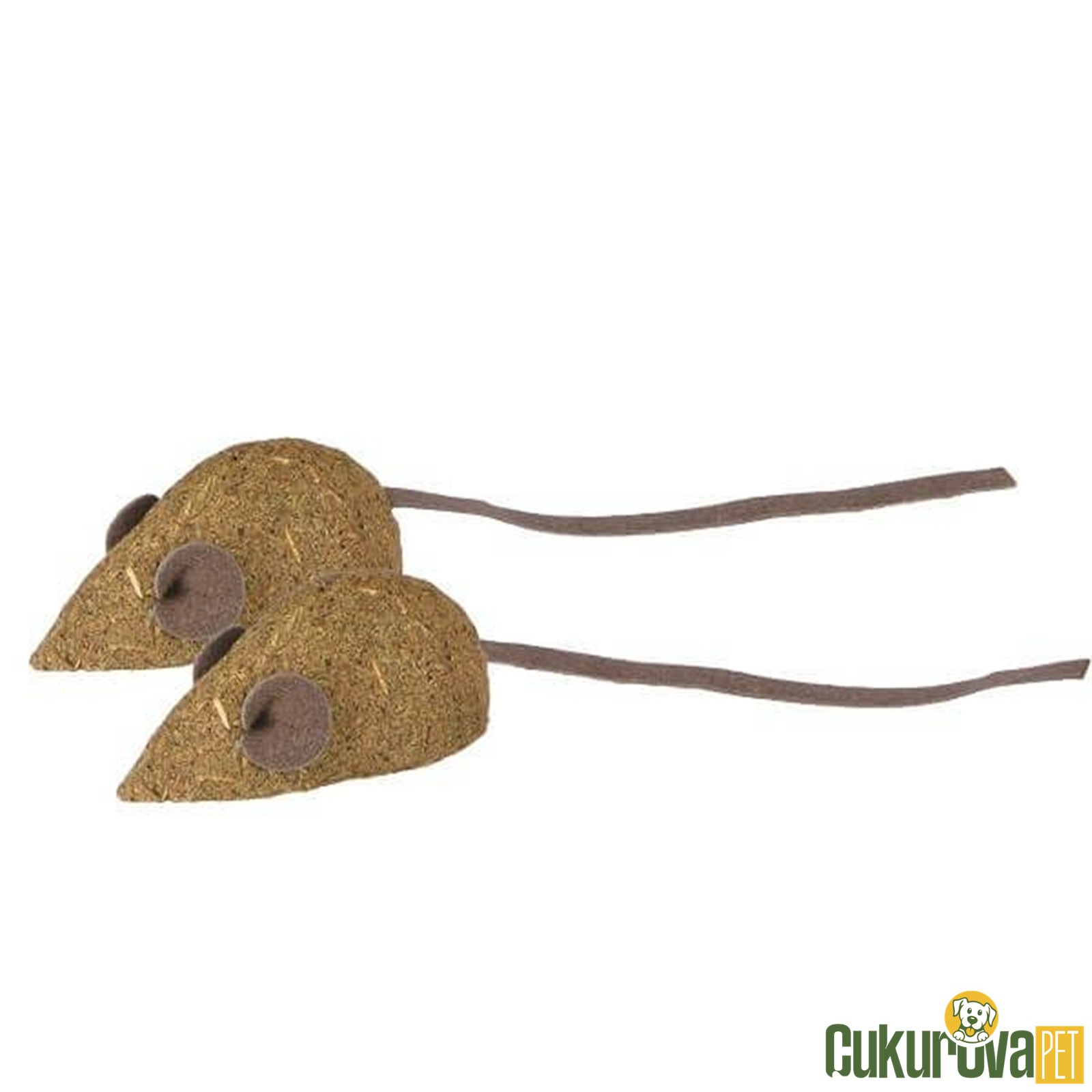 Trixie Kedi̇ Oyuncağı Kedi̇ Otlu Fare 5 Cm 2'li̇