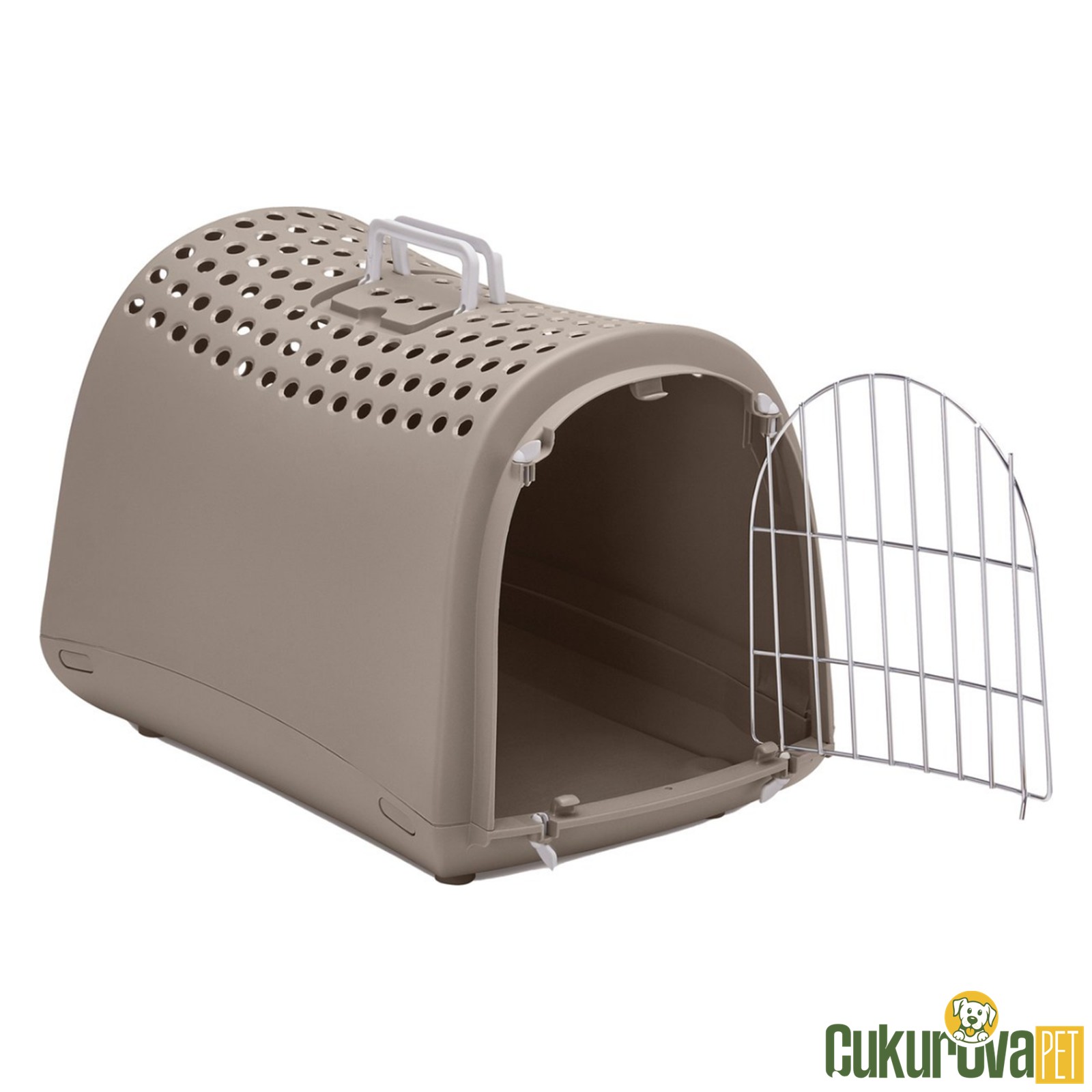 Imac Kedi & Köpek Taşıma Kafesi Linus - Bej - 52.5 x 32 x 34.5 Cm