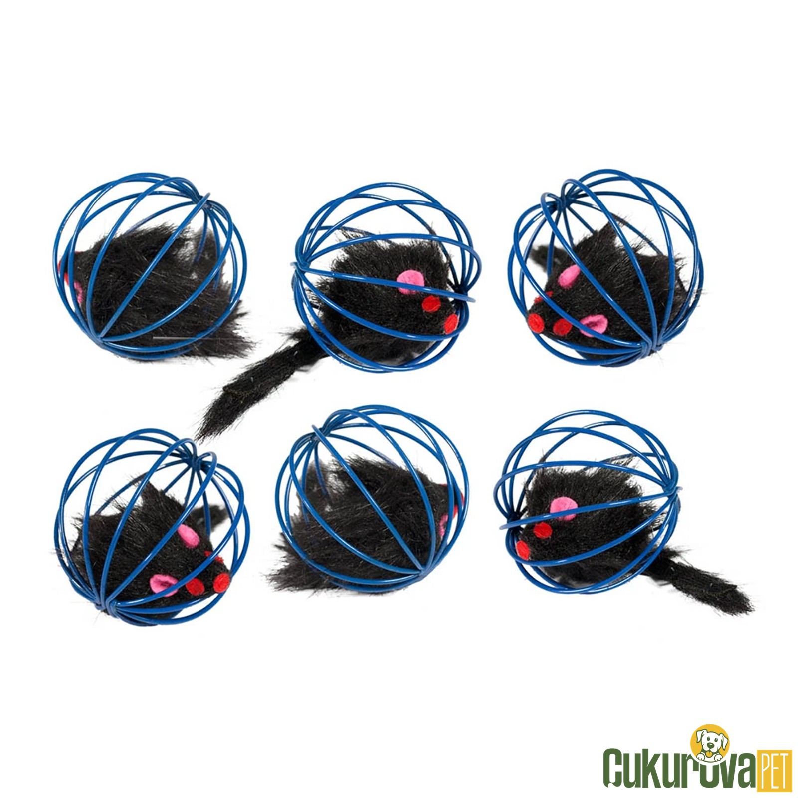 Karlie Top İçi̇nde Peluş Fare - 5 Cm