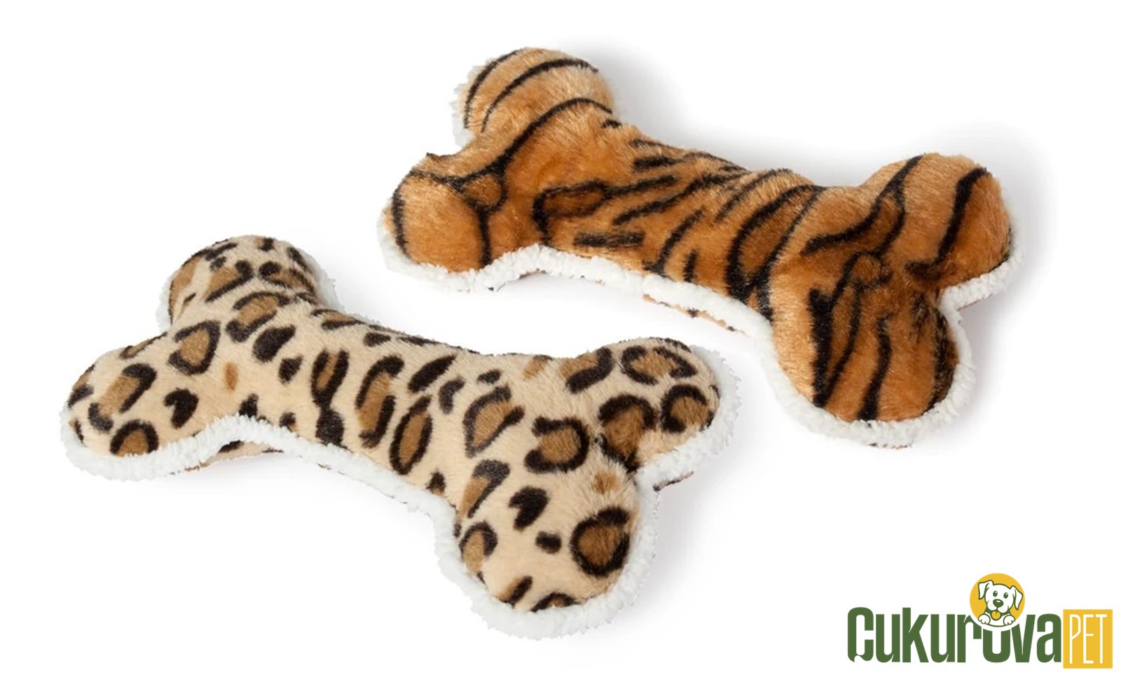 Karlie Peluş Kemi̇k Kaplan Leopar Desenli̇ - 30 Cm
