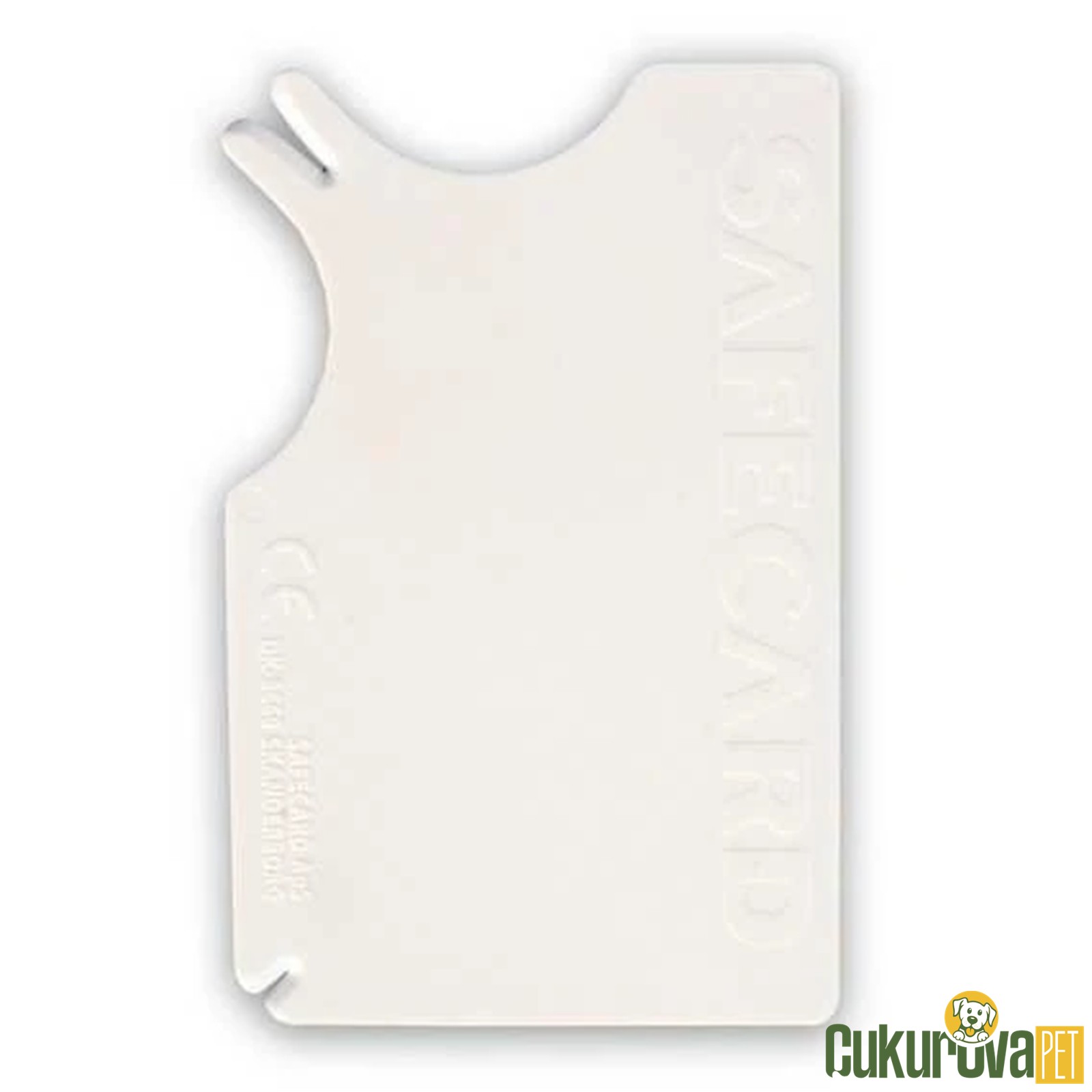 Trixie Kedi̇ & Köpek Kene Temi̇zli̇k Kartı Beyaz 8 x 5 Cm