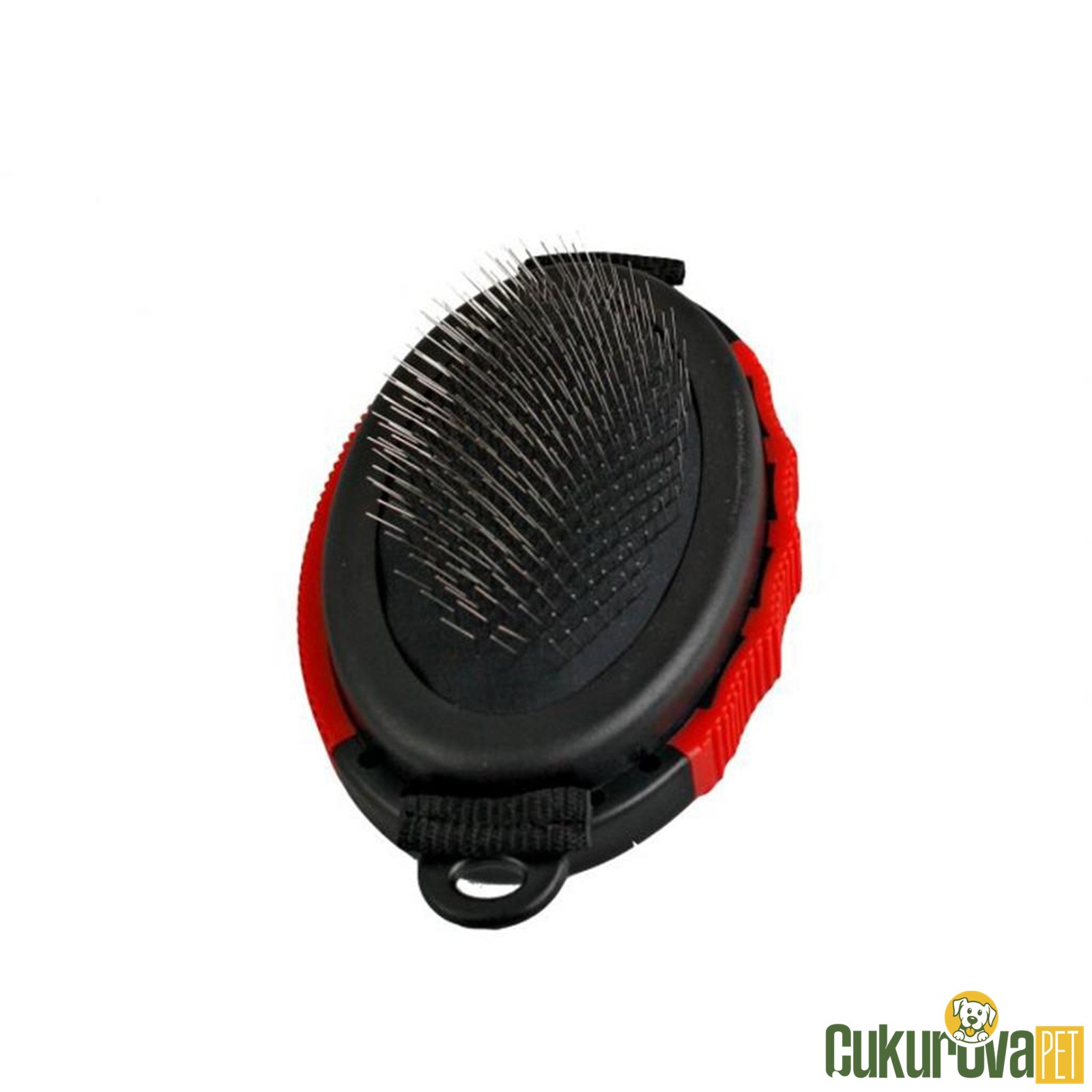 Karlie Profesyonel Perdahlı Masaj Uçlu Köpek Tüy Tarama Fırçası