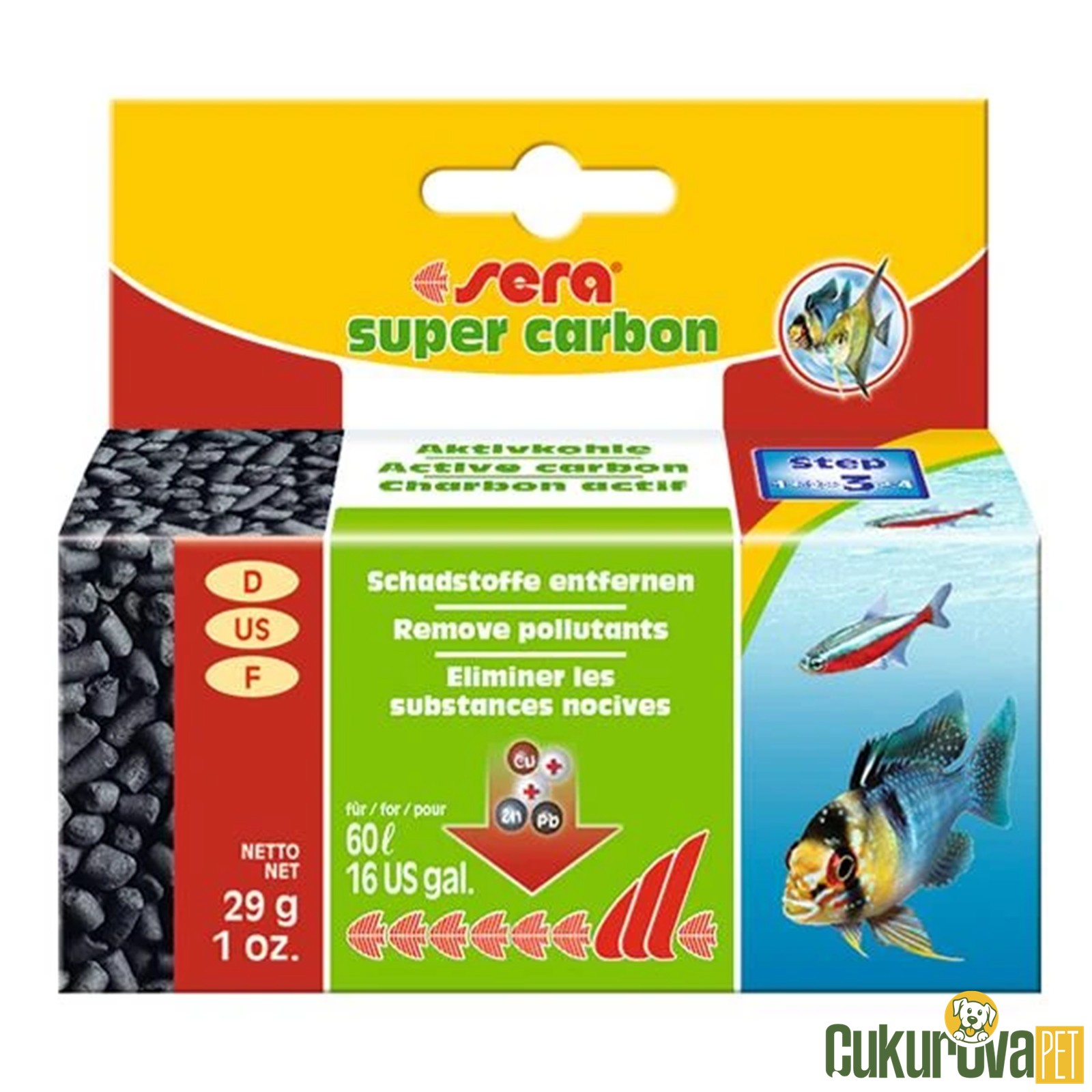 Sera Super Aktif Karbon 29 Gr