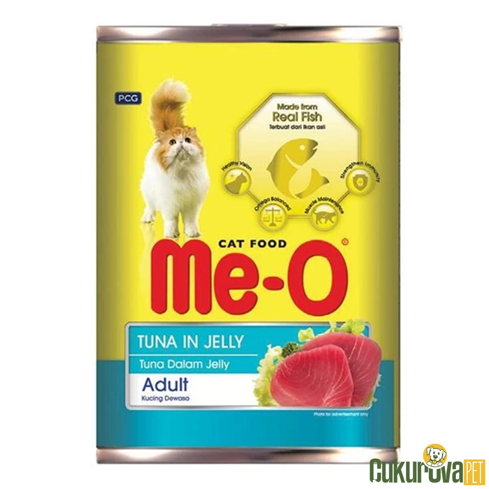 Meo Ton Balikli Yetişki̇n Kedi̇ Konservesi̇ 400 Gr