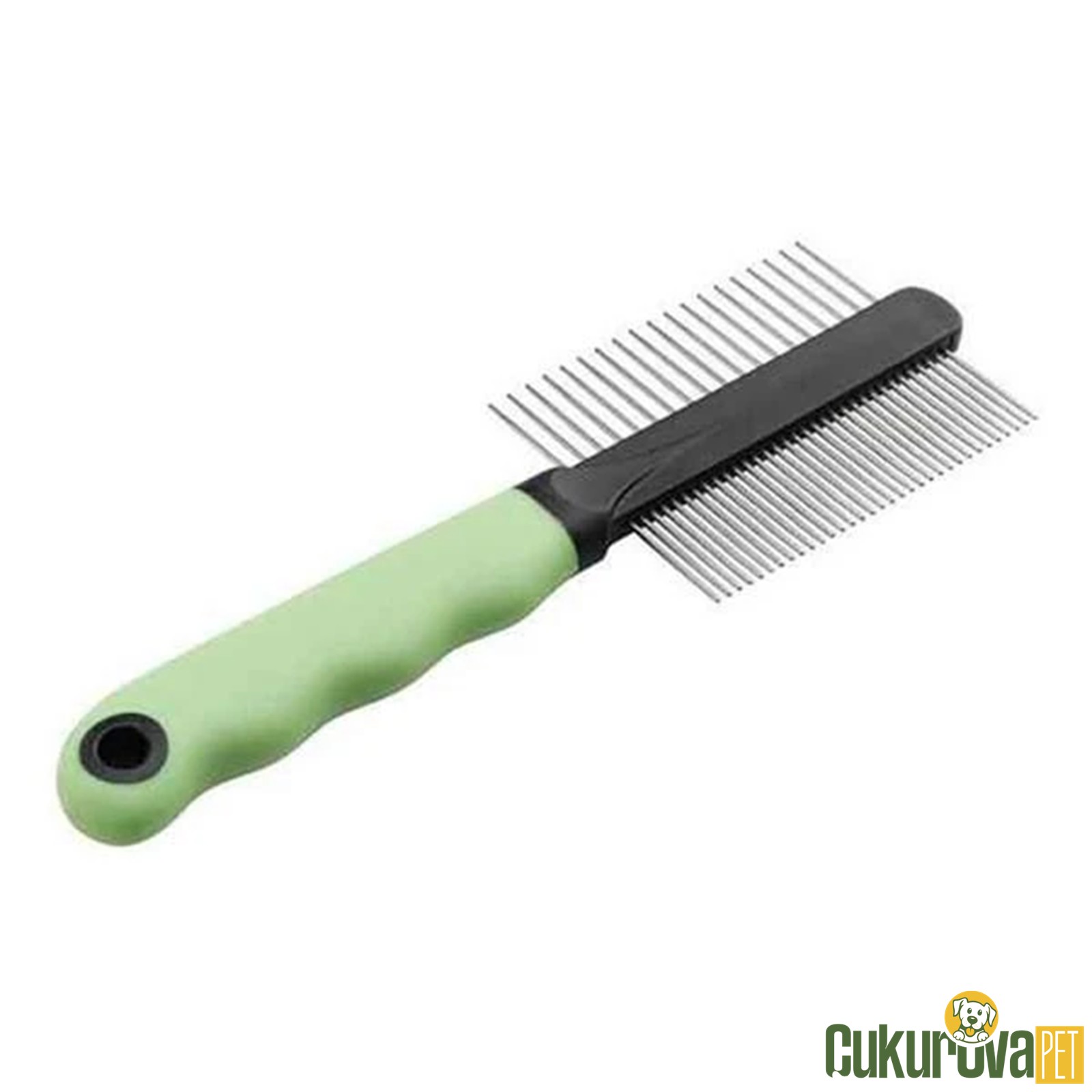 Ferplast Gro 5792 Çi̇ft Taraflı Tüy Açıcı Kedi̇ & Köpek Tarağı 19 Cm