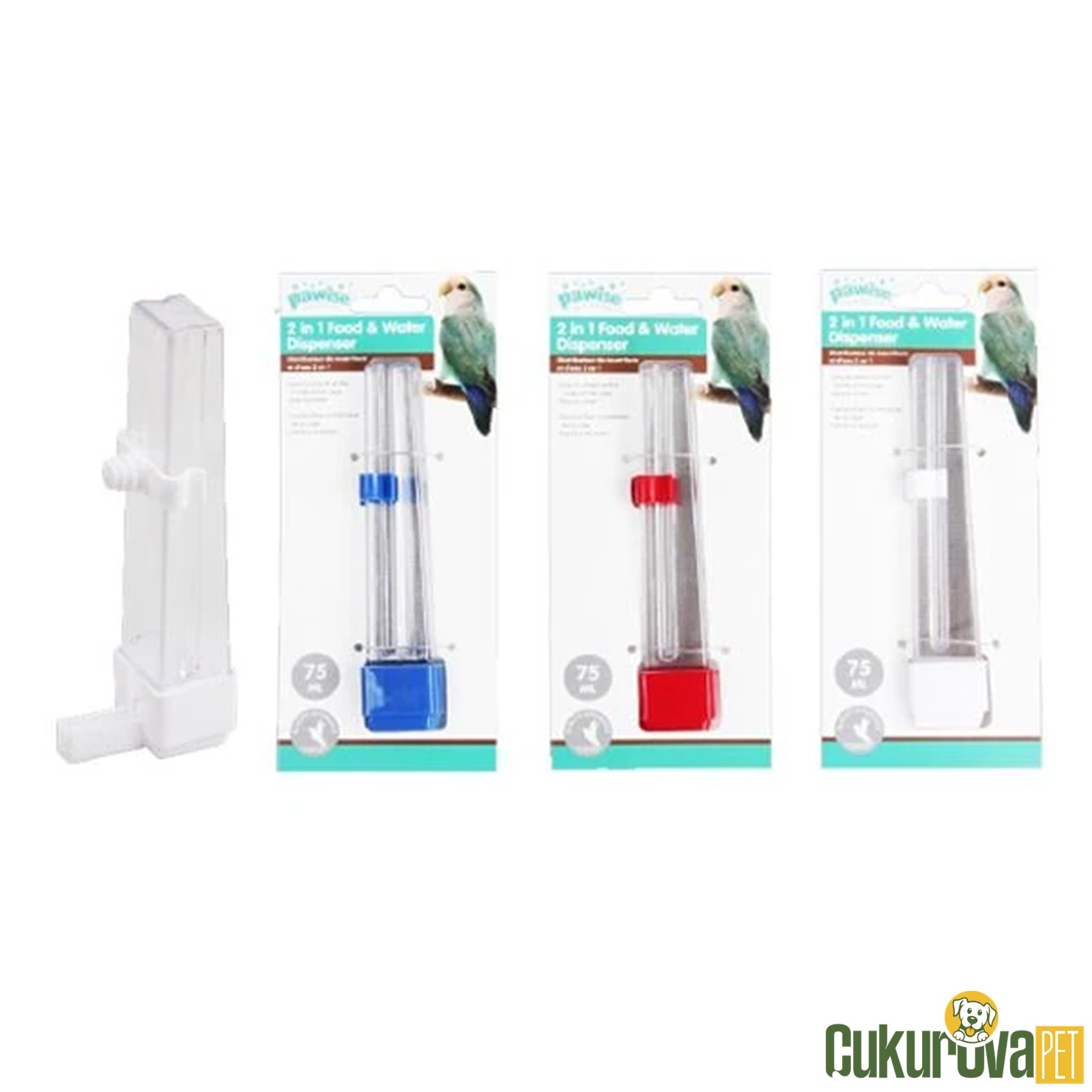 Pawise Kuş Suluğu 75 Ml - 14.5 Cm