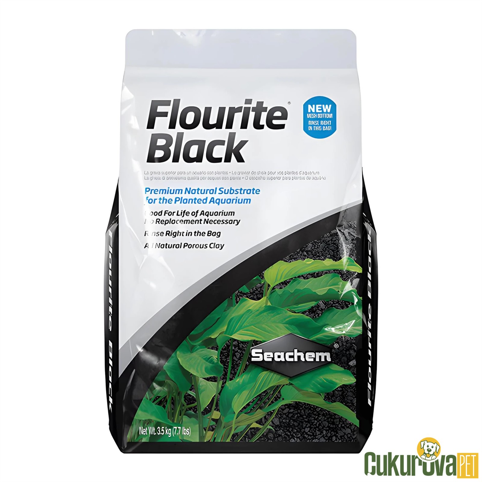 Seachem Flourite Black Bitki Kumu Siyah 2 - 5 Mm / 3.5 Kg