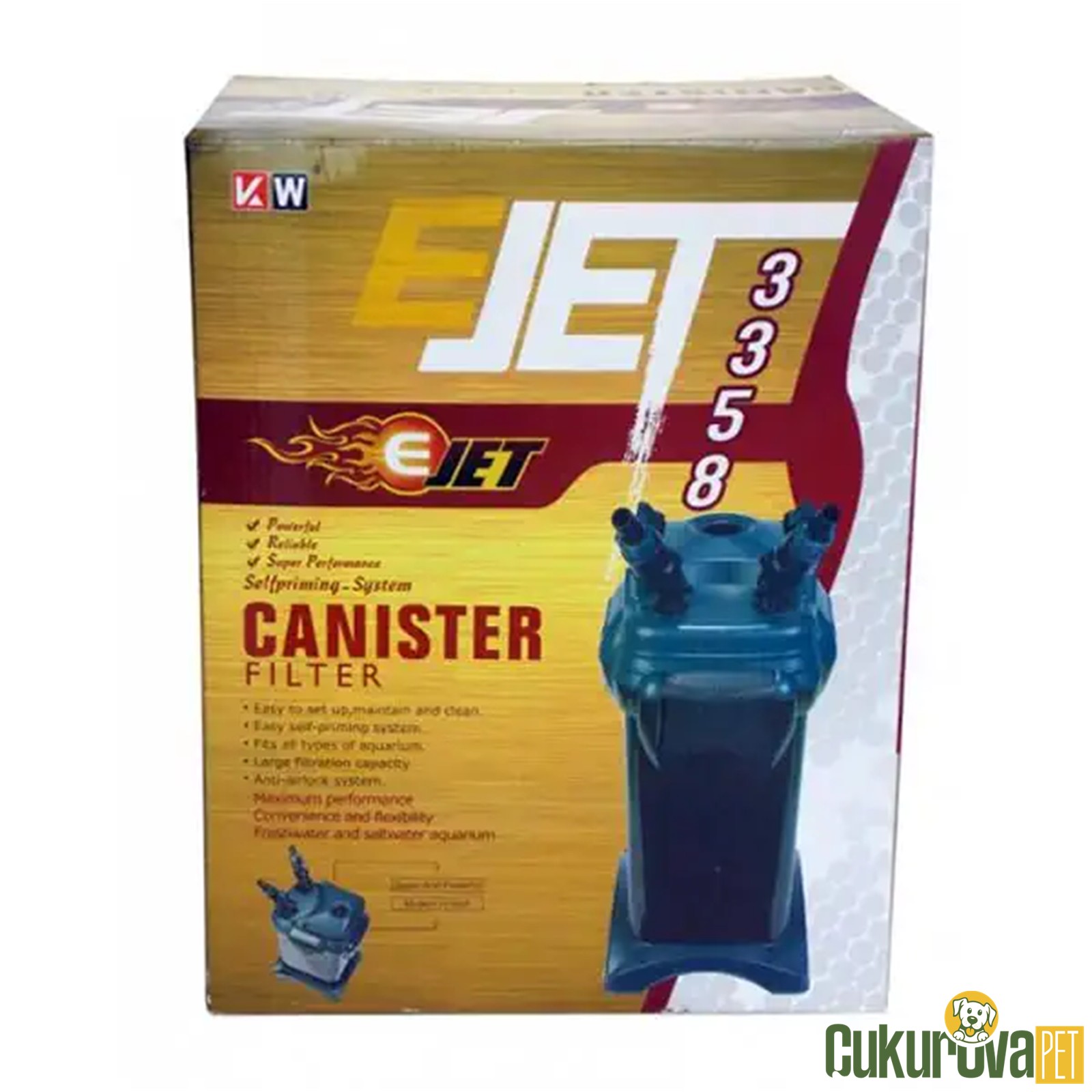 E-Jet 3358 Akvaryum Dış Filtre