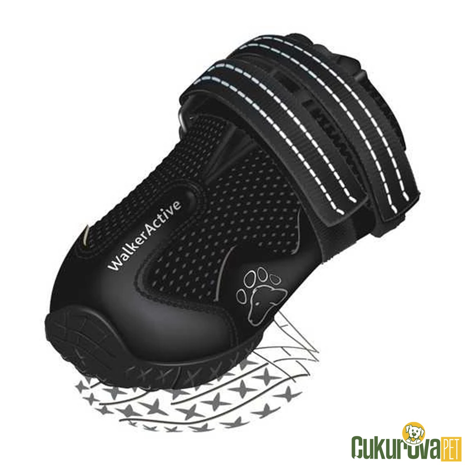 Trixie Köpek Yürüyüş Botu 2'li̇ Si̇yah - L