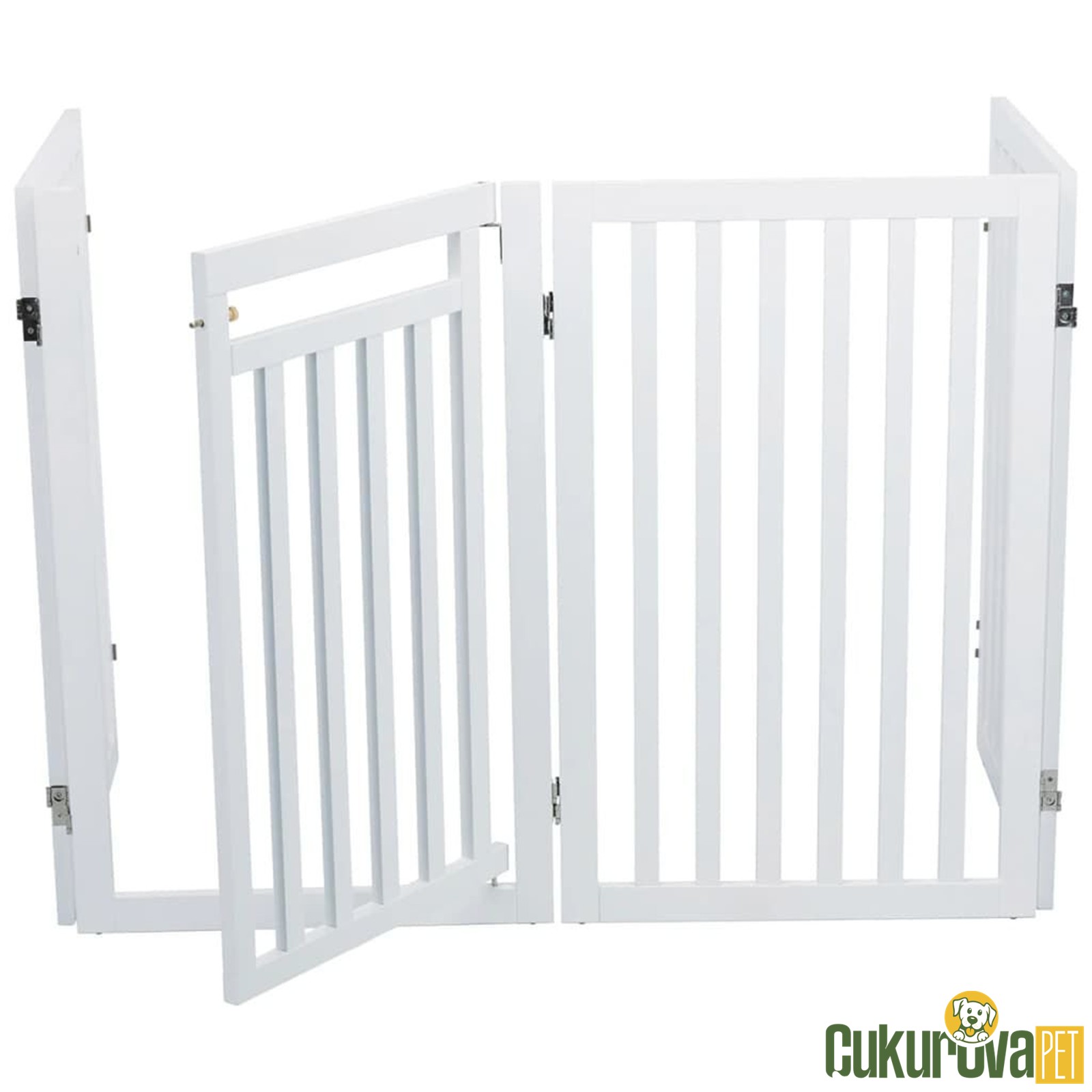 Trixie Köpek Bari̇yeri̇ 60 - 160 Cm - Beyaz