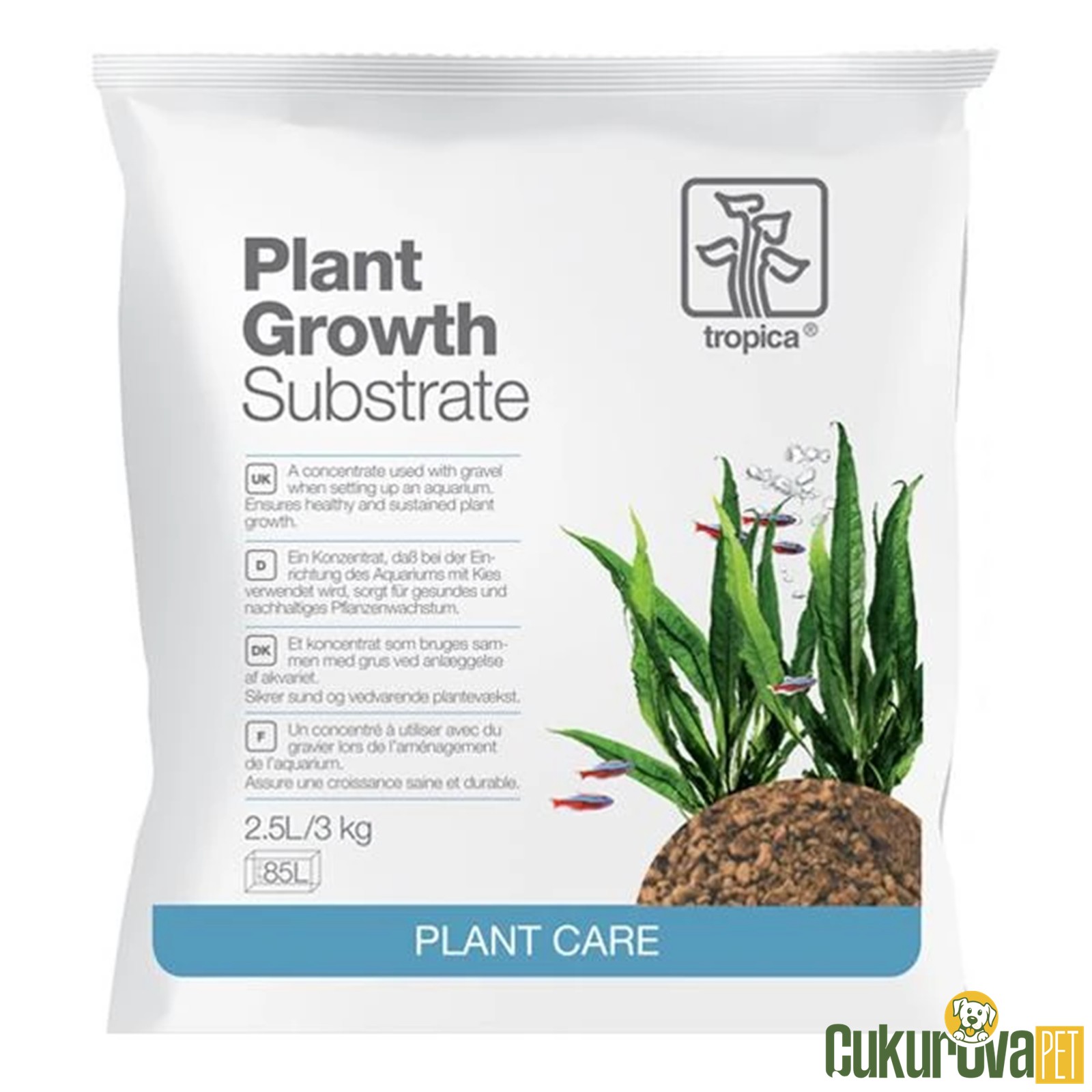 Tropica Substrate Bi̇tki̇ Gübresi̇ 2.5 L