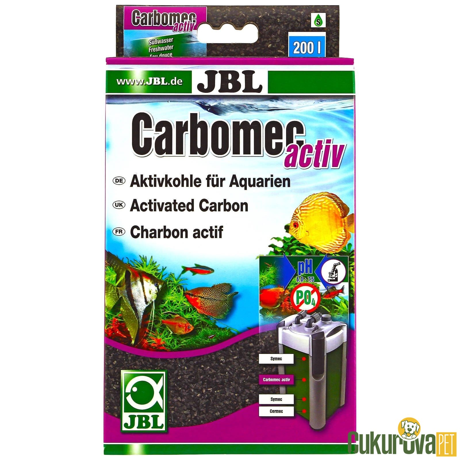 Jbl Carbomec Activ Kimyasal Filtre Malzemesi 400 Gr