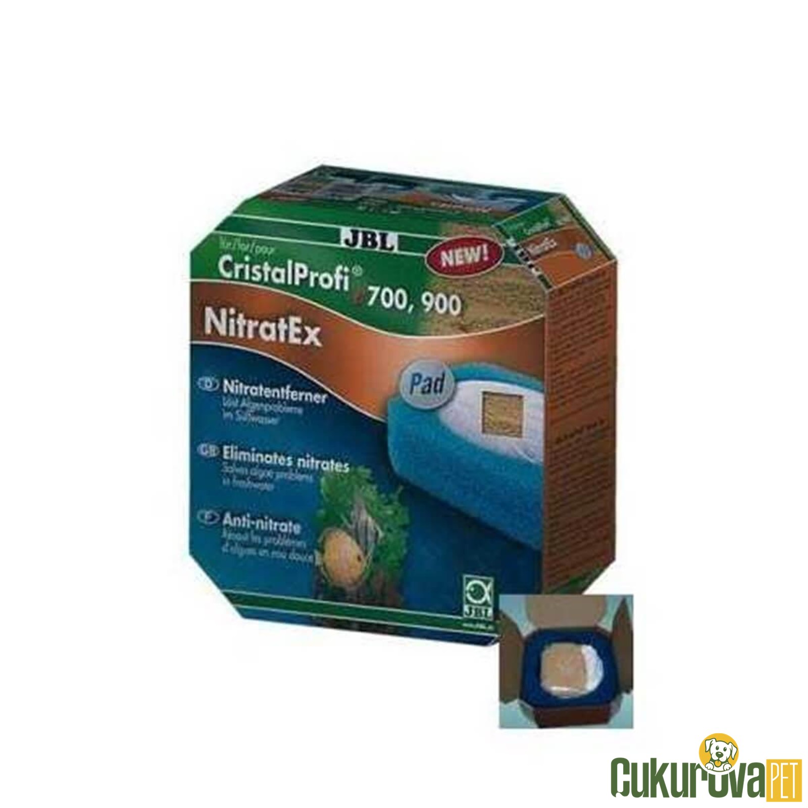 Jbl Nitratex Pad E700 / 900 Modelleri İçin Nitrat Yok Edici