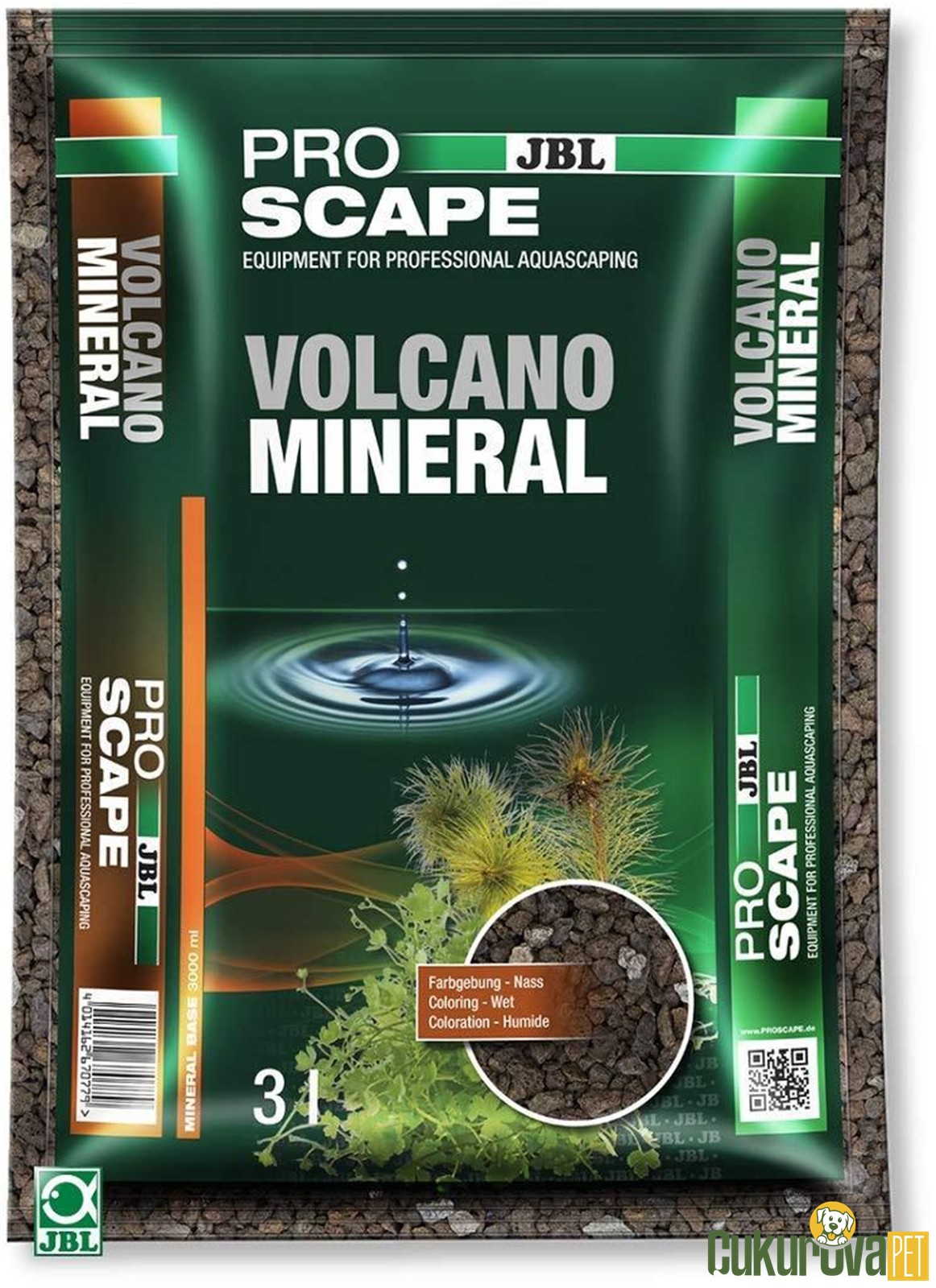 Jbl Pro Scape Volcano Mineral Volkan Kumu 3 - 8 Mm / 3 L