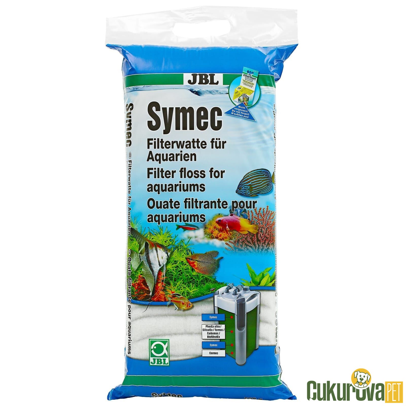 Jbl Symec Akvaryum Filtre Elyafı 1000 Gr