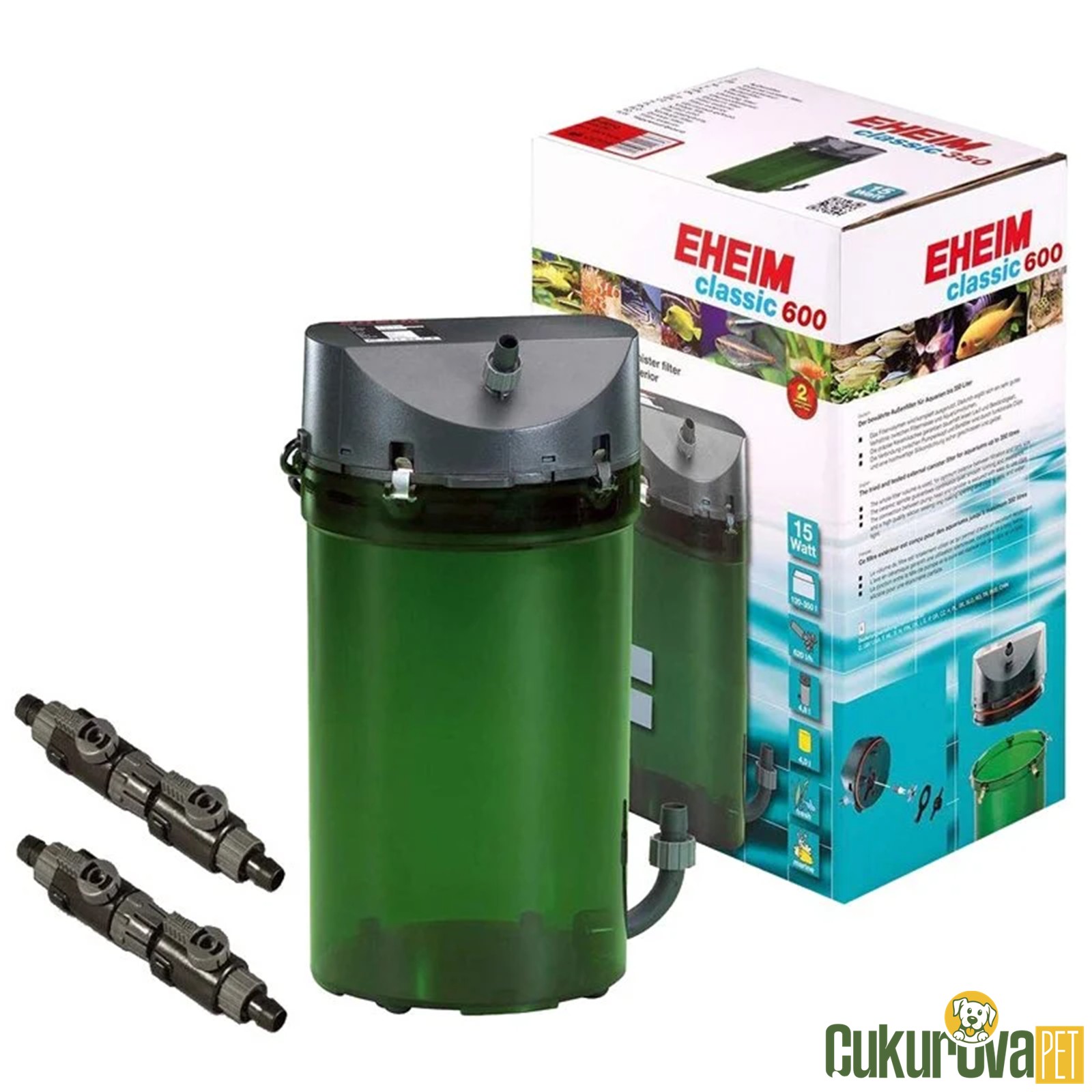 Eheim Classic 600 - 2217 Akvaryum Dış Filtre