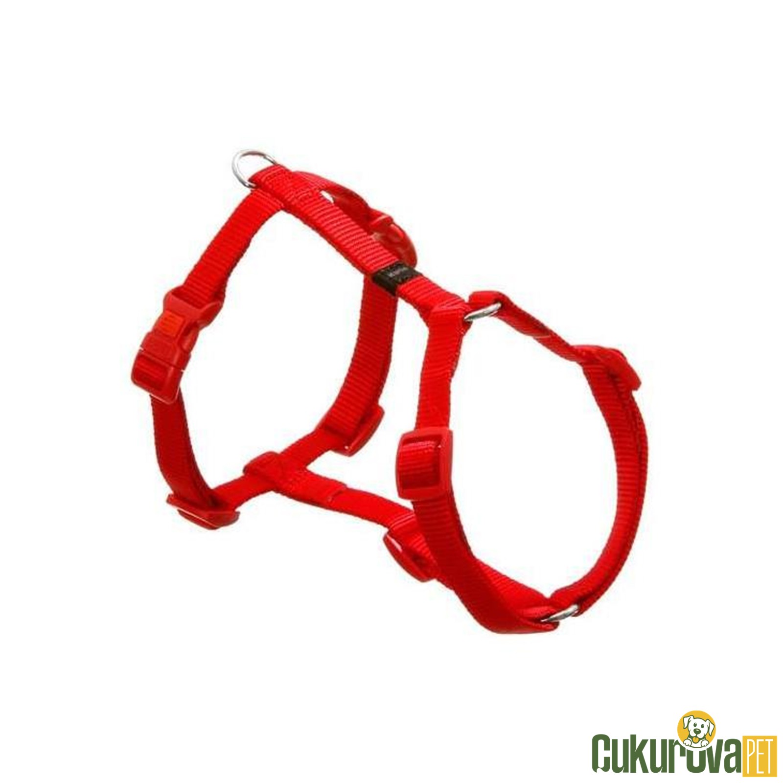 Karlie Güvenlik Kilitli Köpek Göğüs Tasması 65 - 100 Cm ( Kırmızı ) L