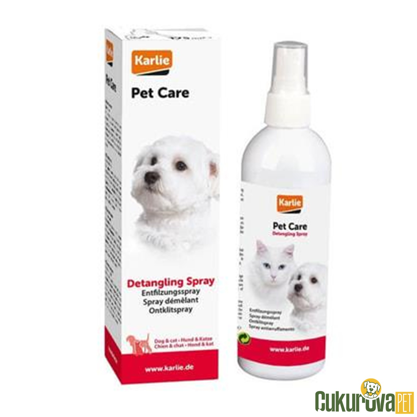 Karlie Kedi̇ler Ve Köpekler İçi̇n Tüy Açıcı Sprey 175 Ml